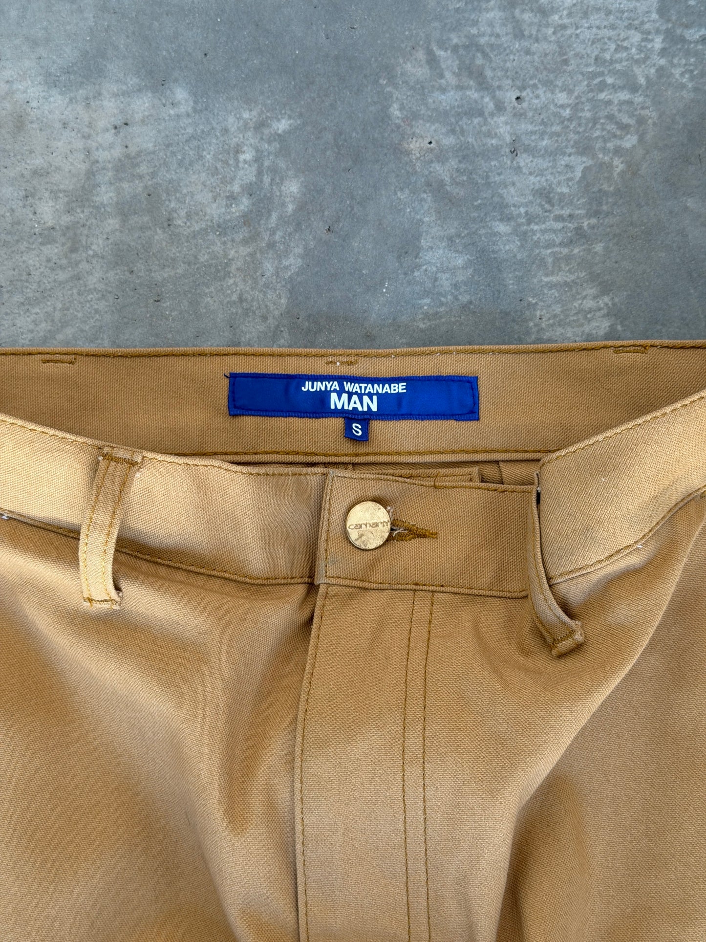 junya x carhartt cargo khakis
