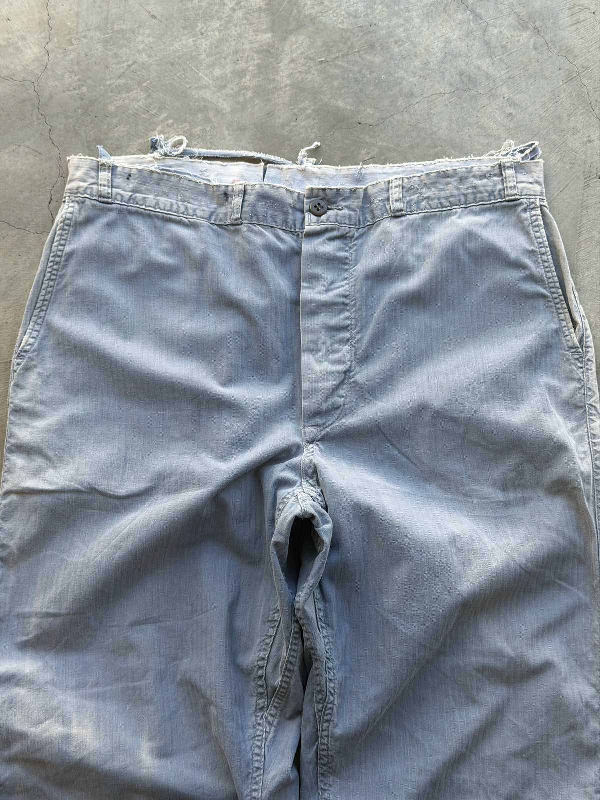 50s HBT fader workwear chinos