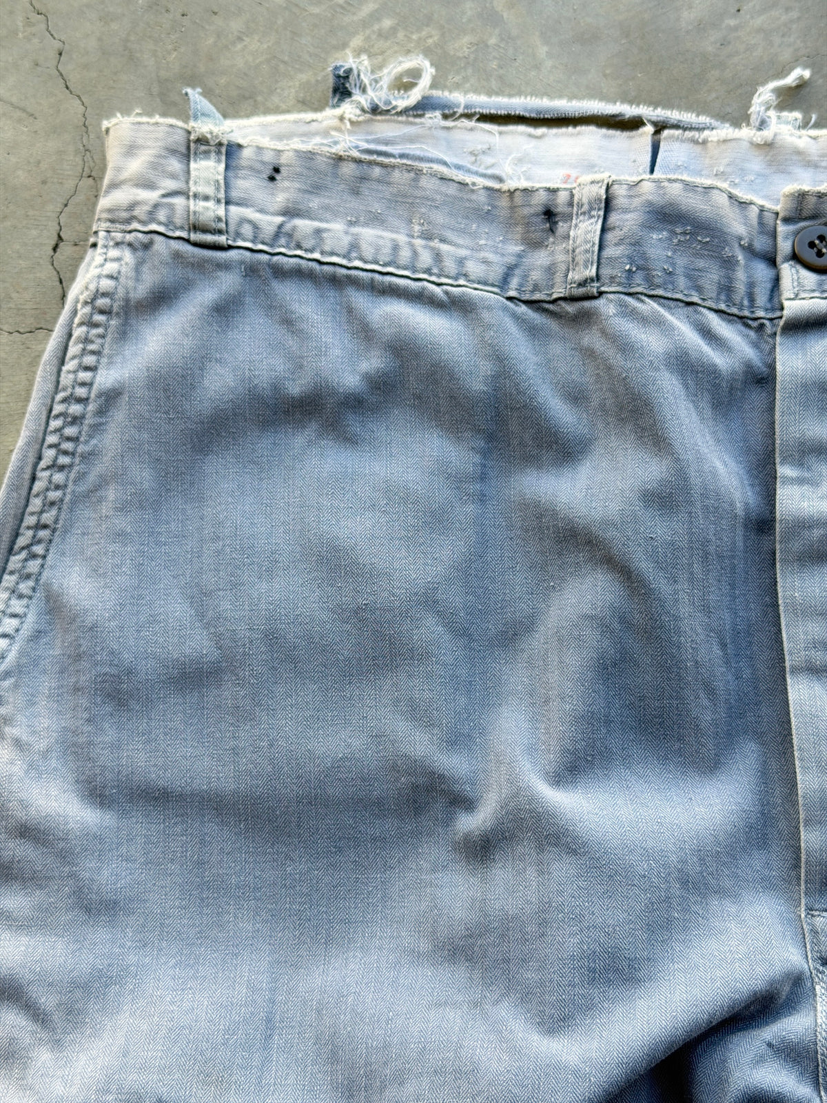 50s HBT fader workwear chinos