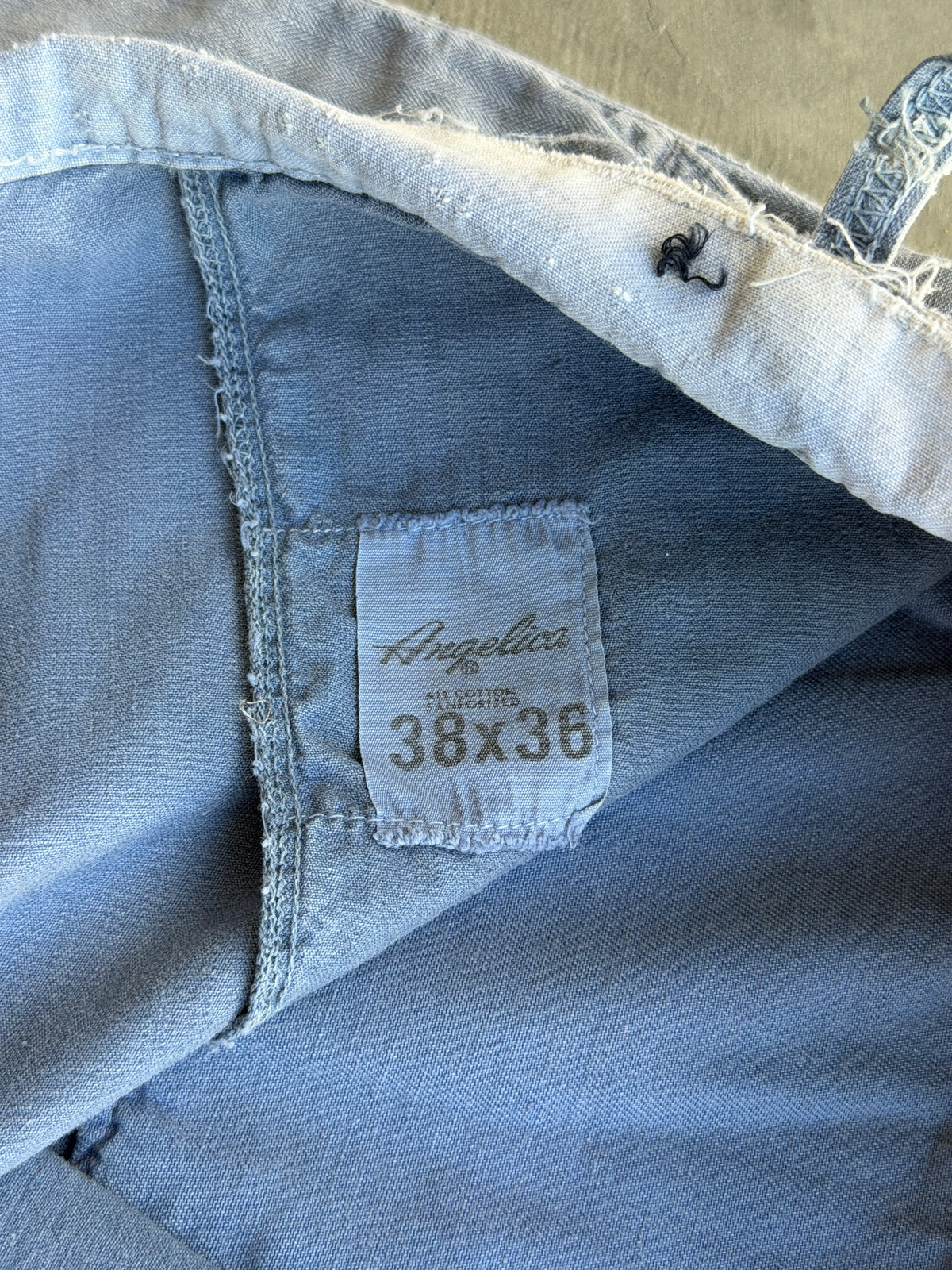 50s HBT fader workwear chinos