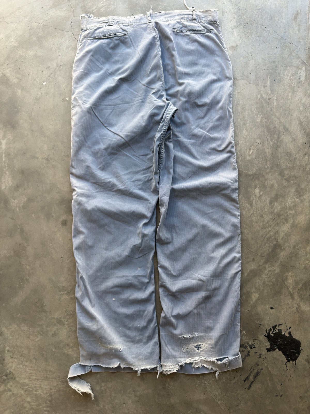 50s HBT fader workwear chinos