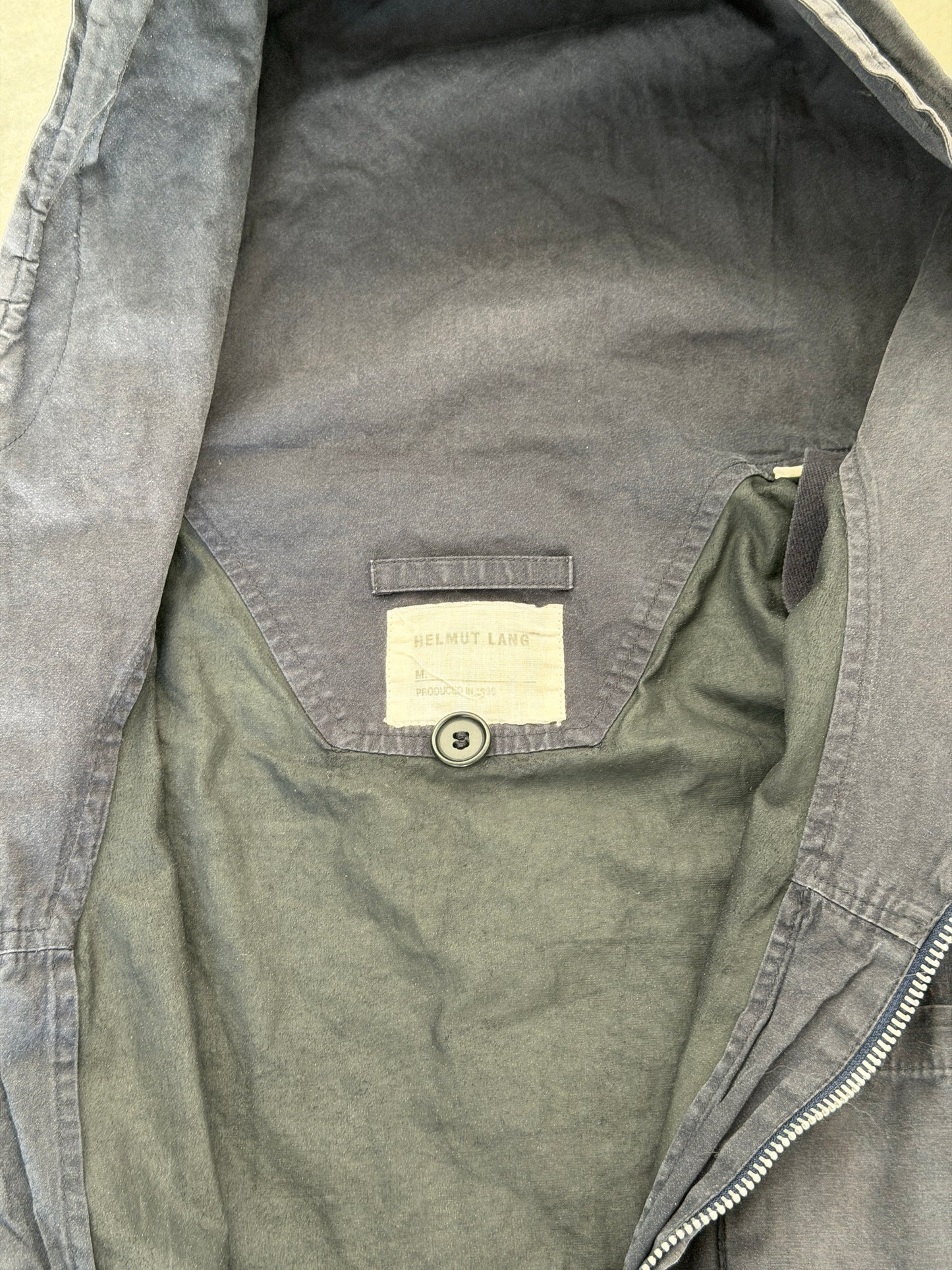 1999 Helmut lang cotton/inox vintage sniper jacket