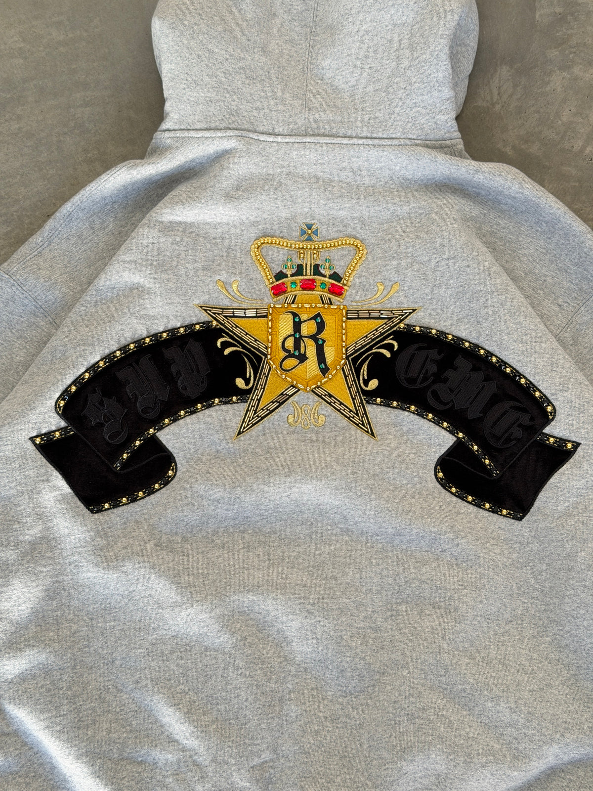 Royal Crest Zip-Up