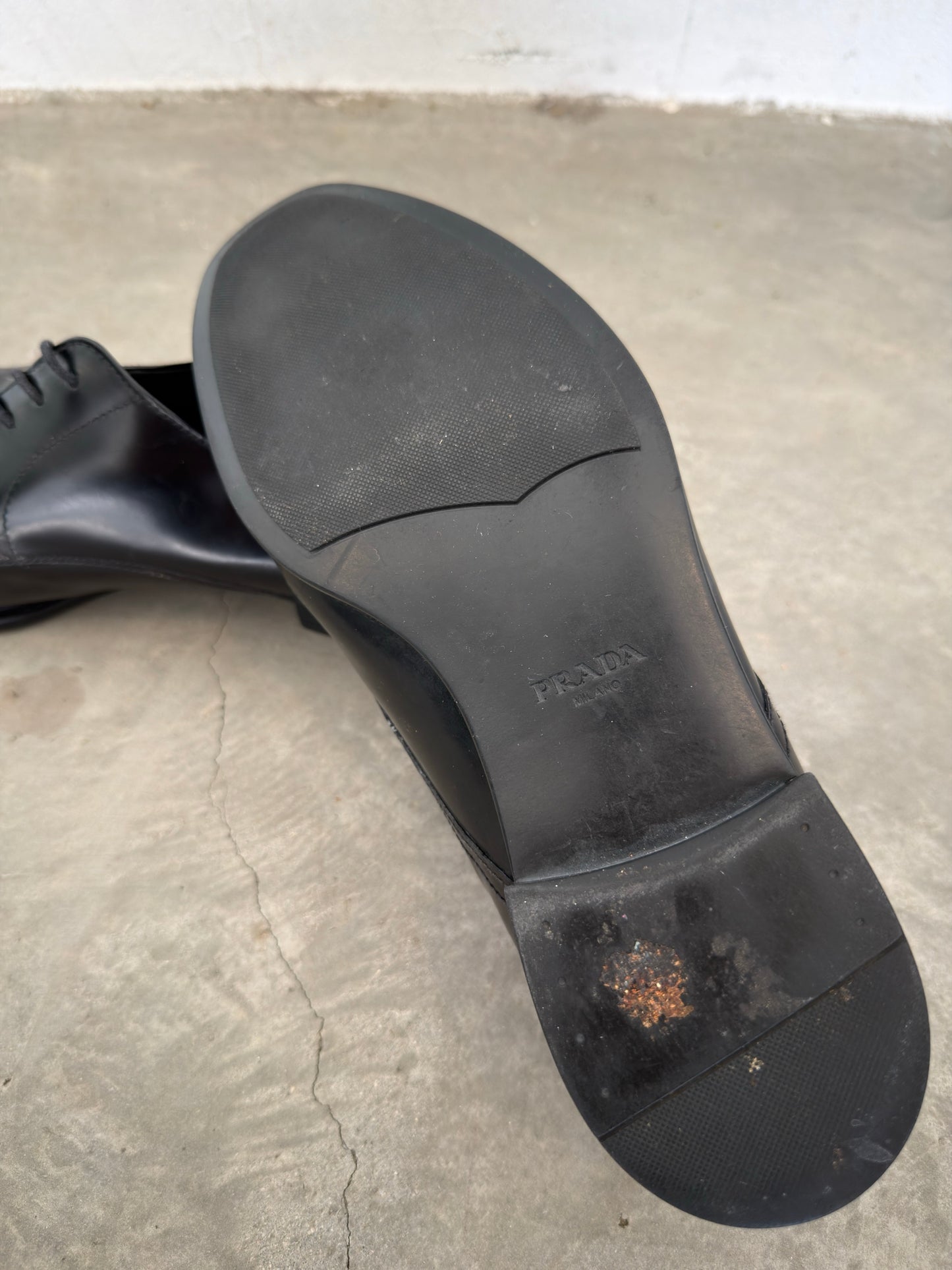 vintage prada loafers