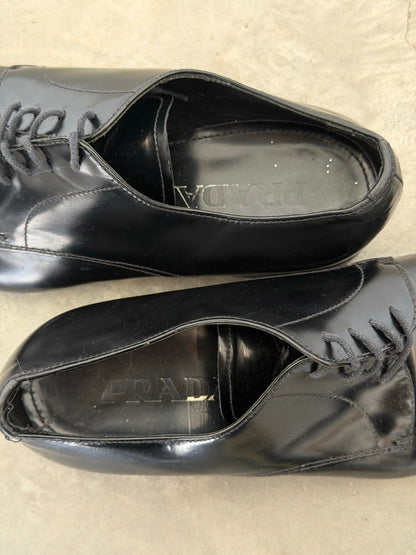 vintage prada loafers