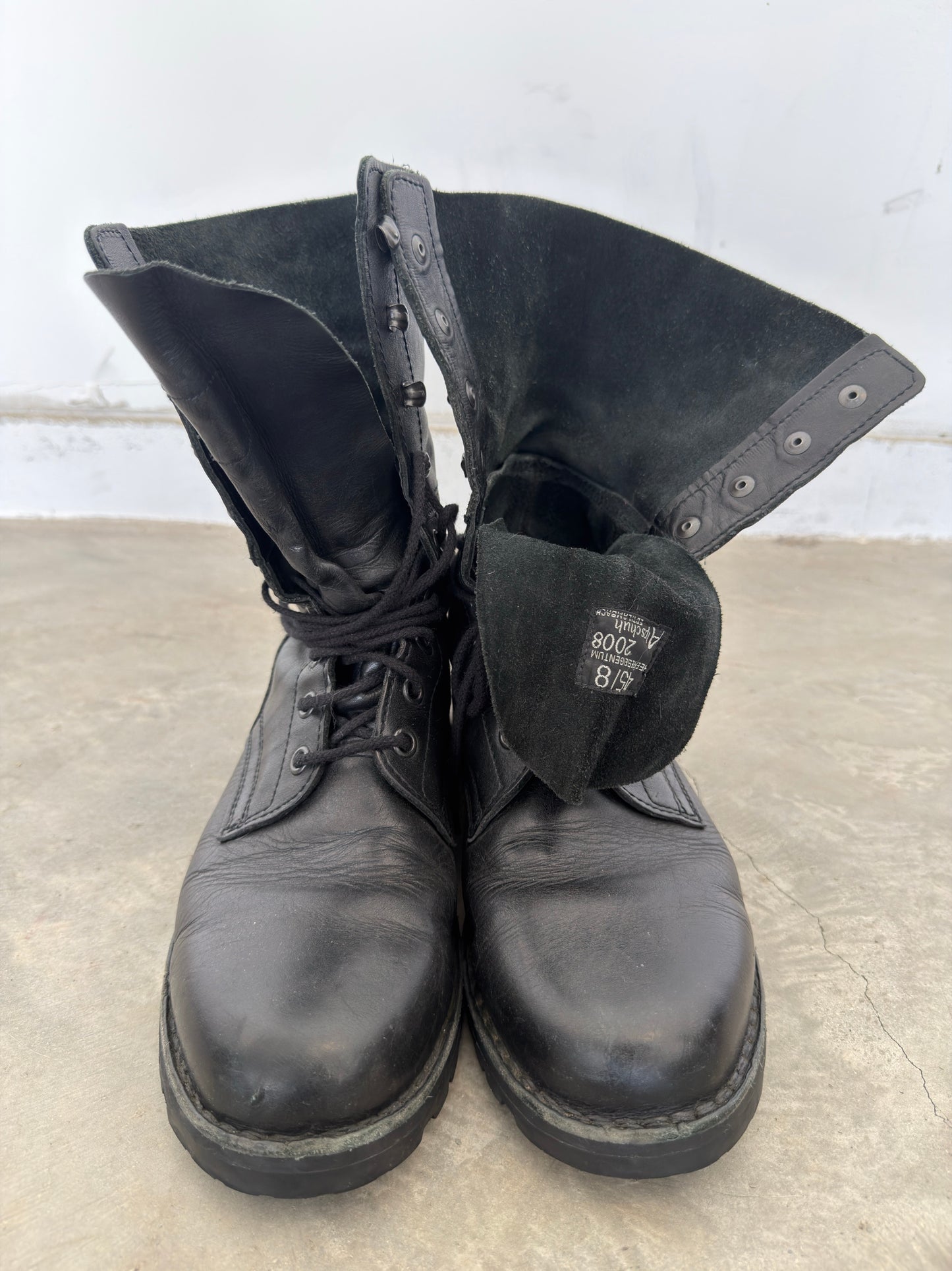 Vintage German military boot