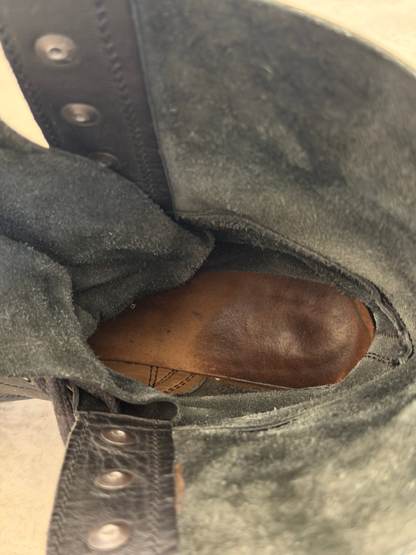 Vintage German military boot