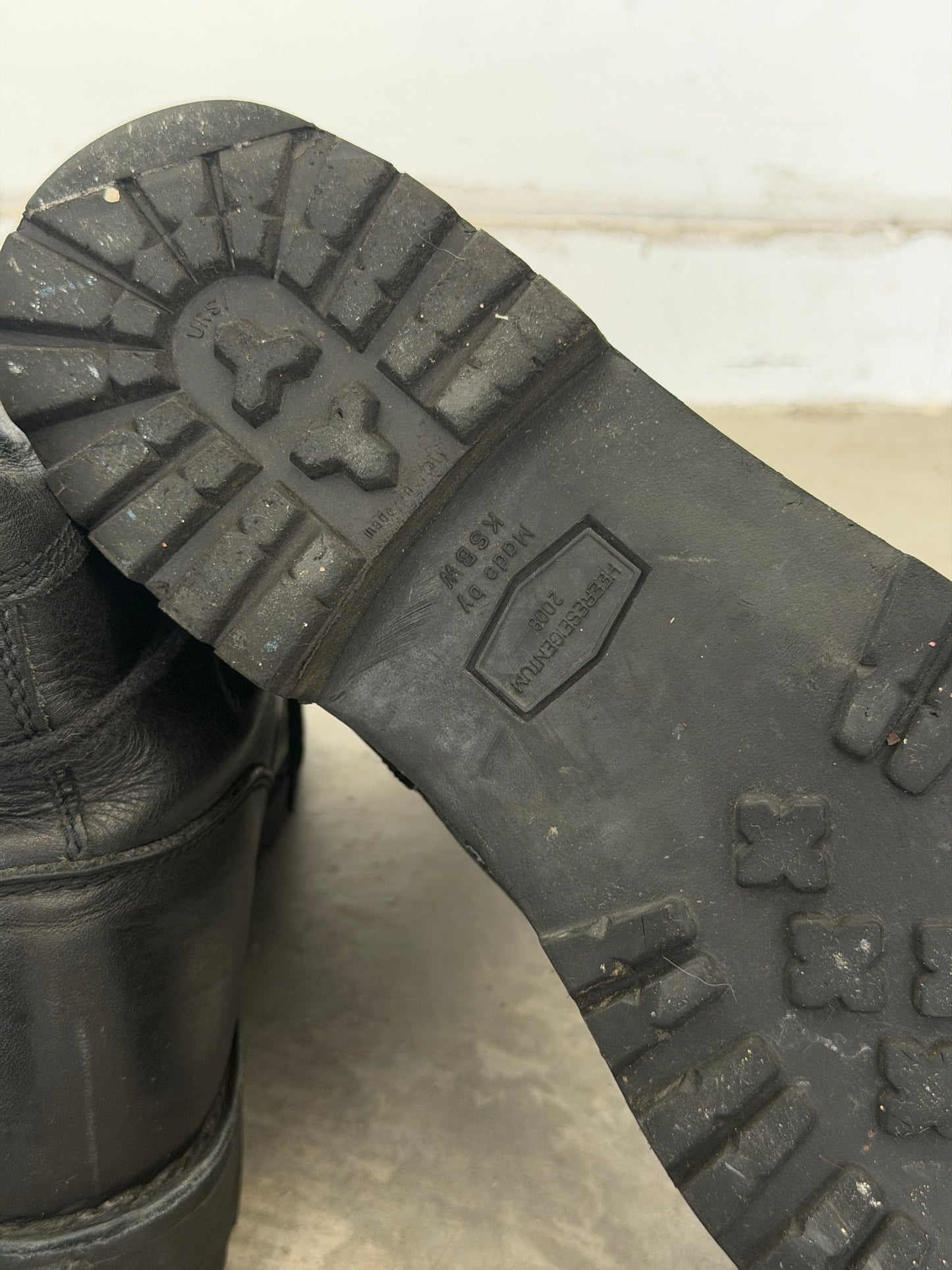 Vintage German military boot