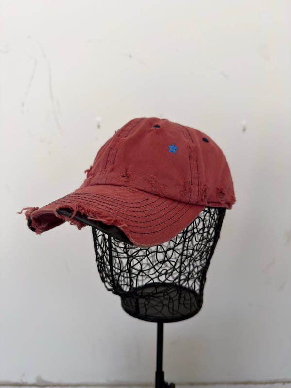 distressed cap