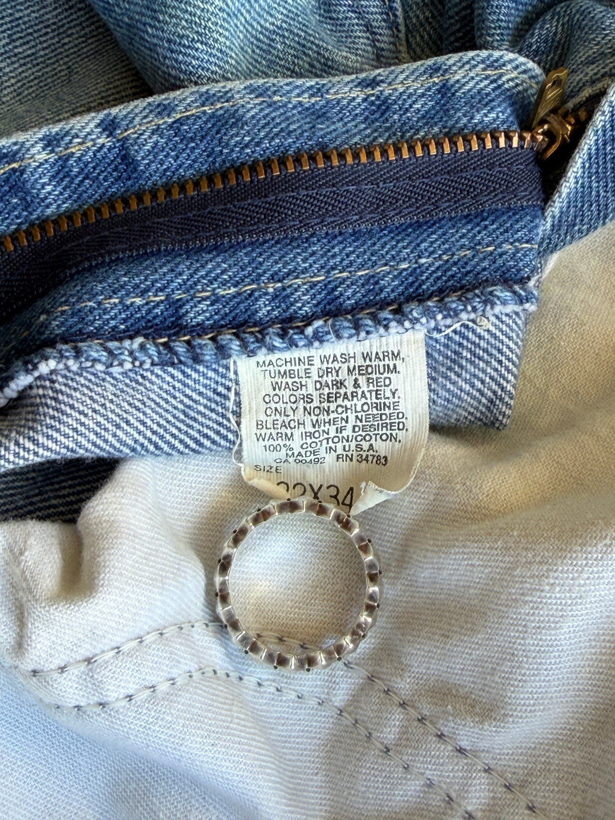80s made in USA bootcut denim