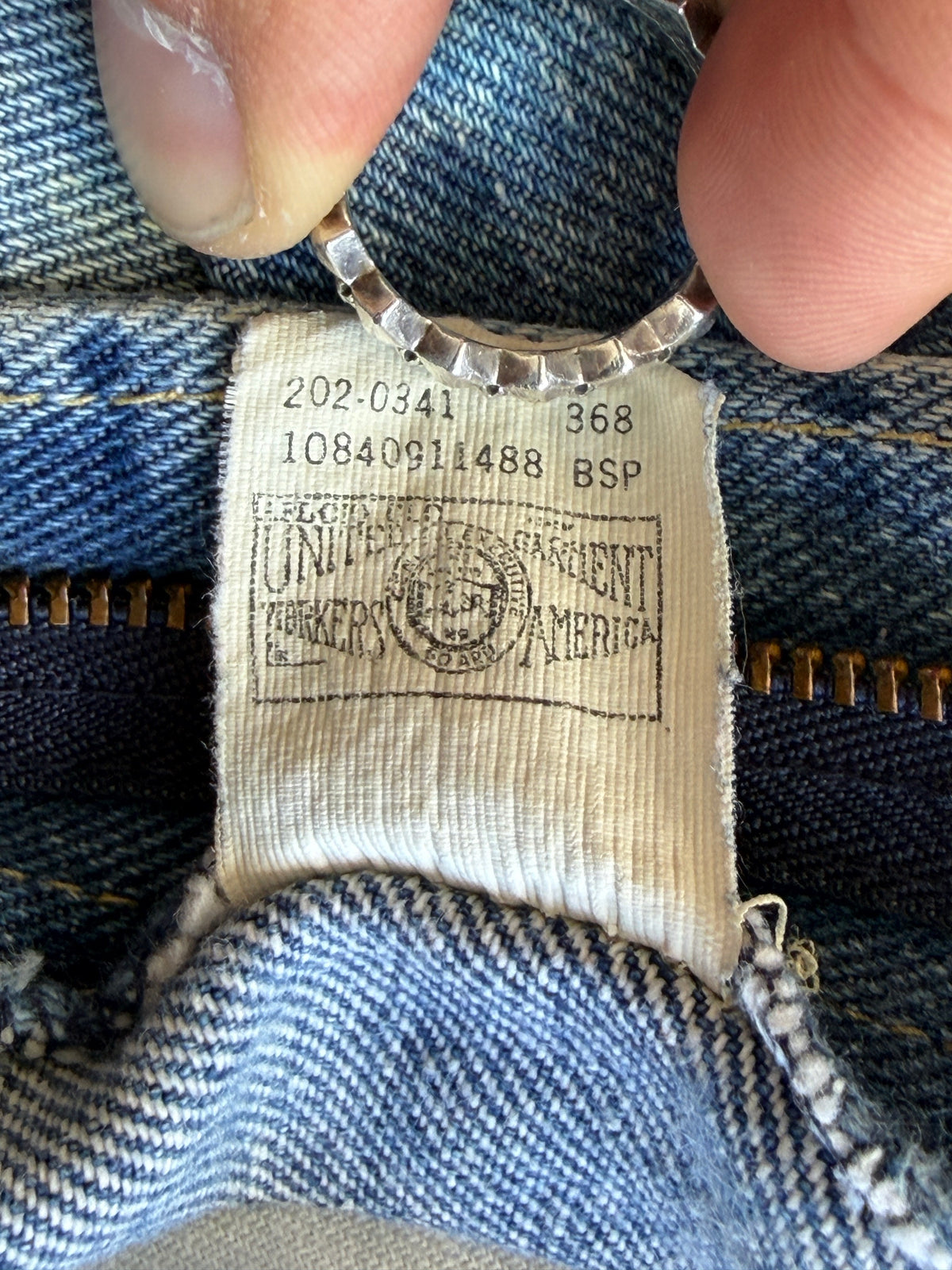 80s made in USA bootcut denim