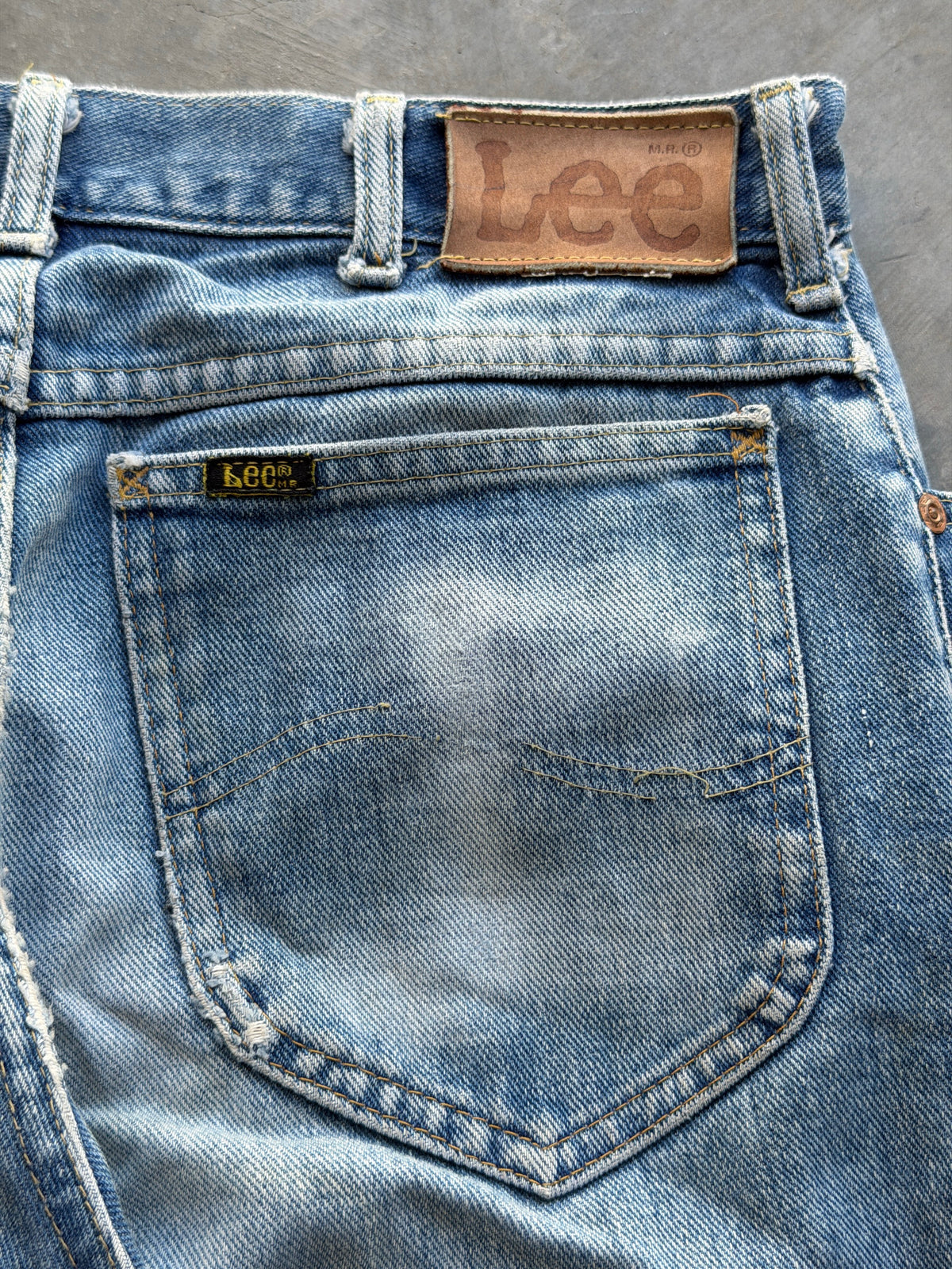 80s made in USA bootcut denim