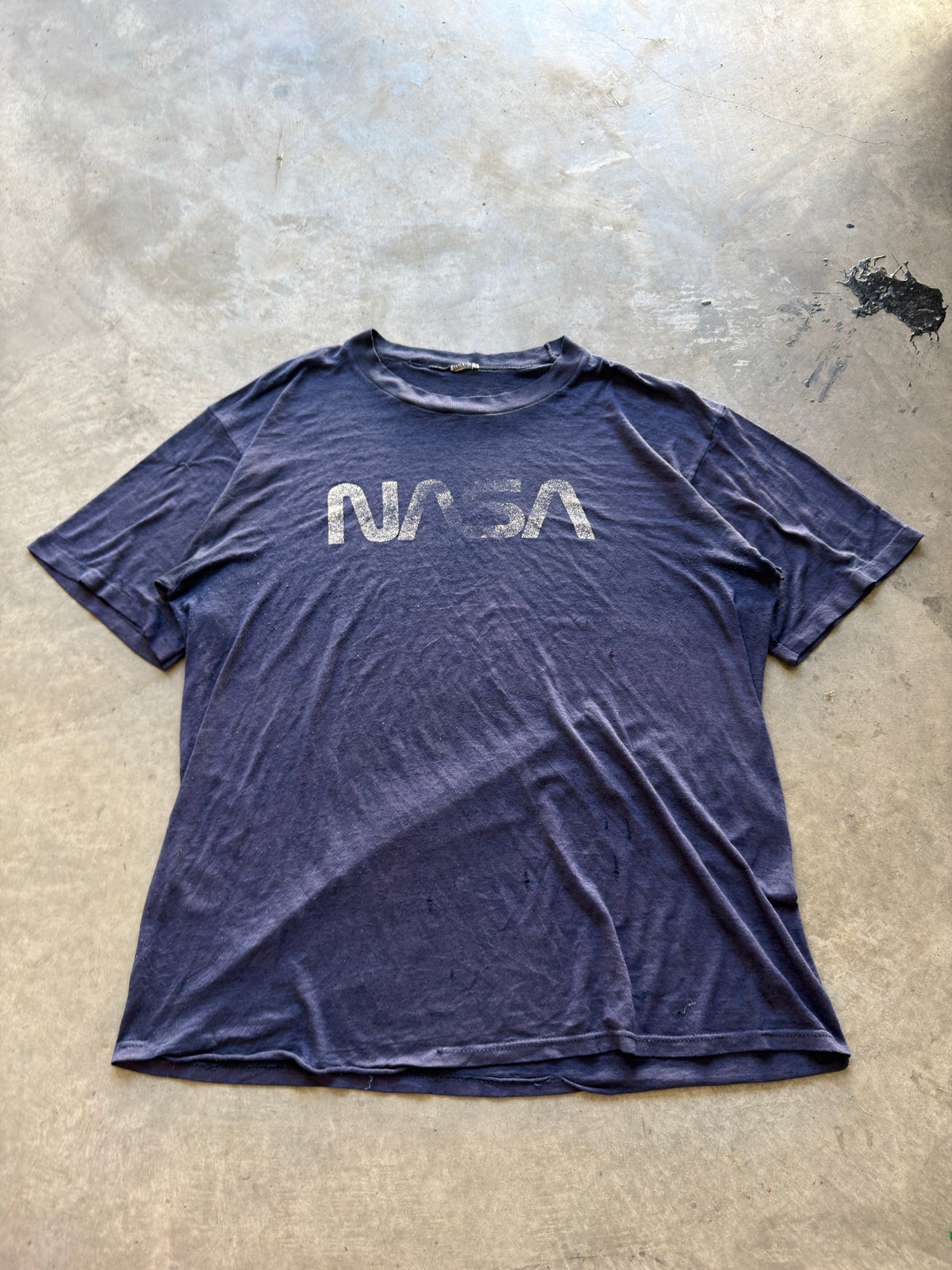 90s Navy Nasa tee