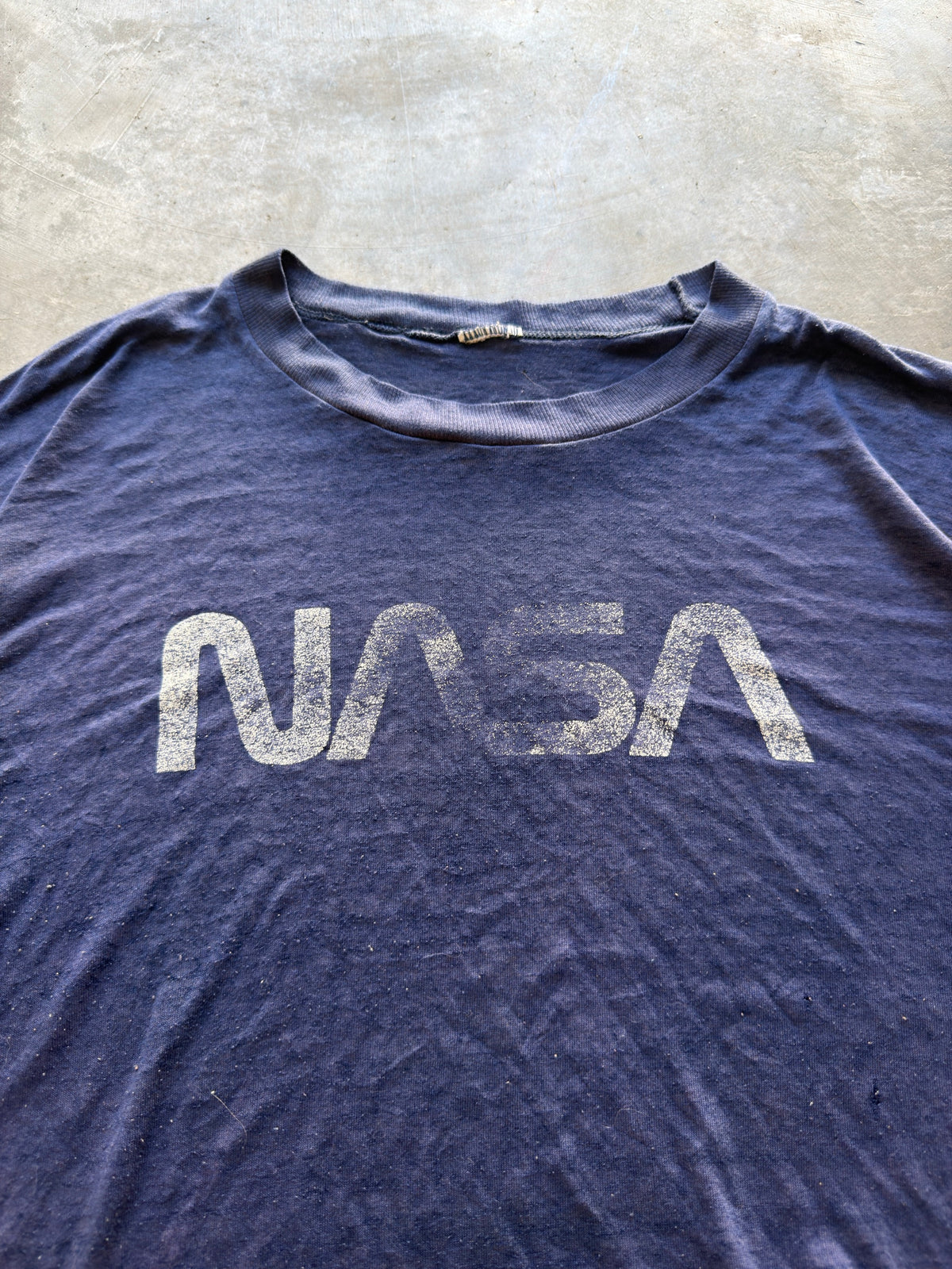 90s Navy Nasa tee