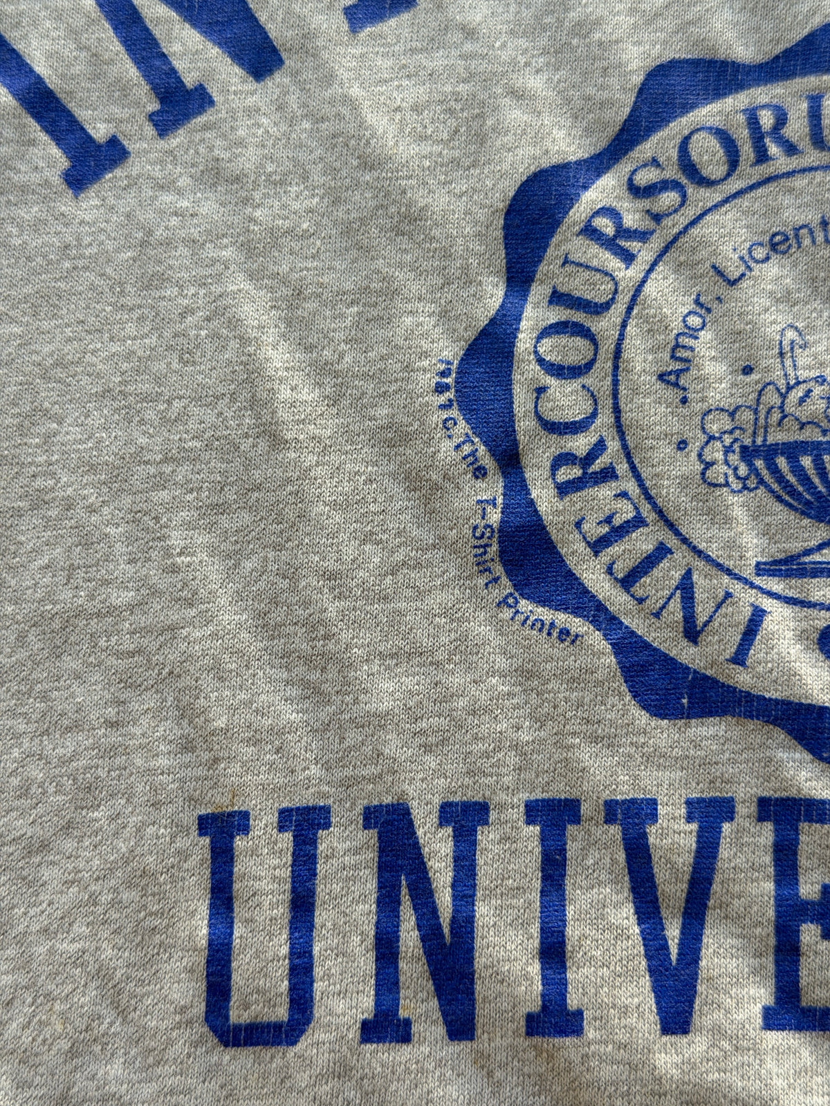 80s intercourse university tee