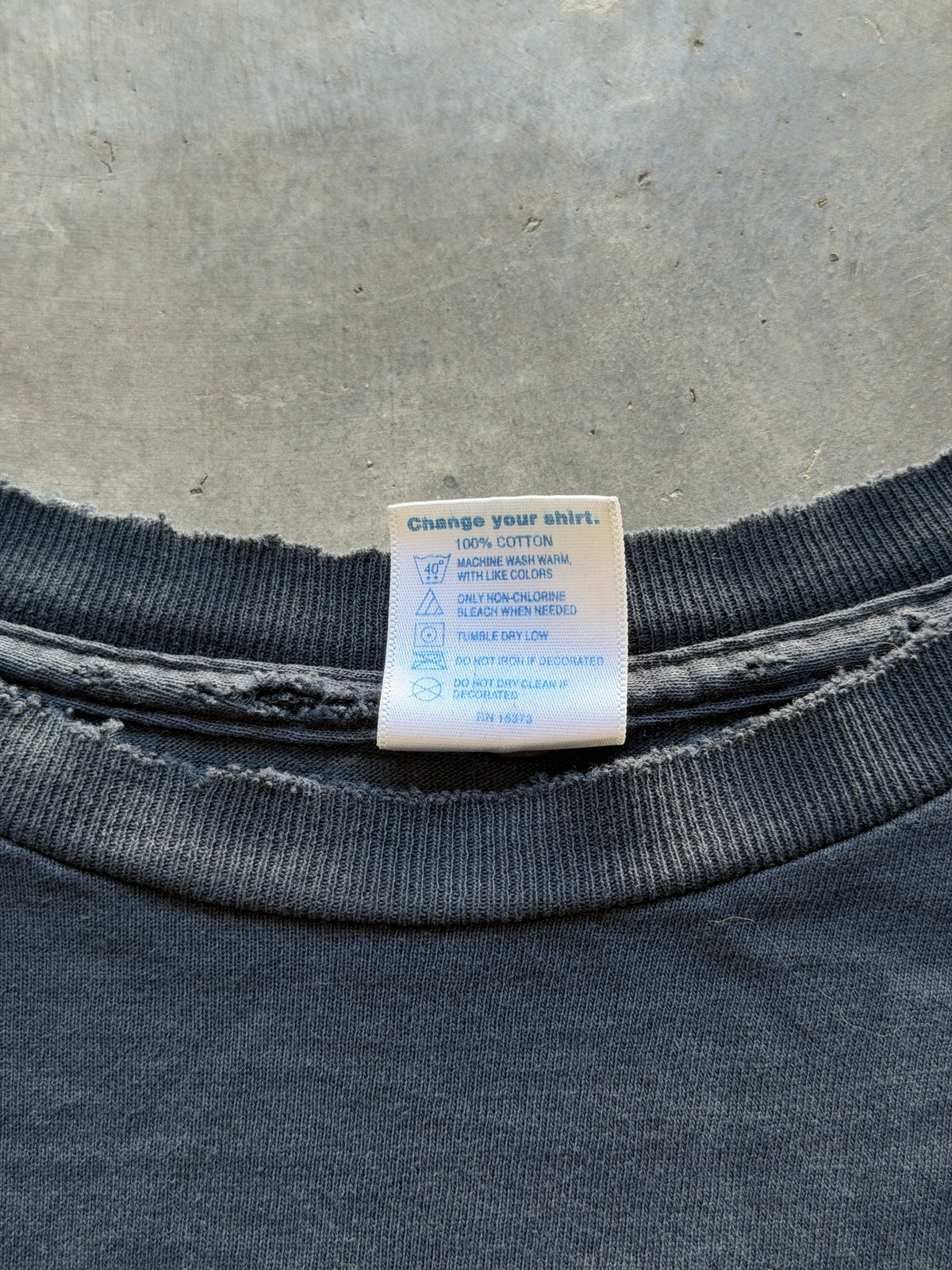 LBC distressed tee