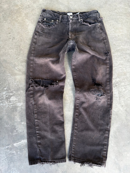 90s thrashed Calvin klien denim