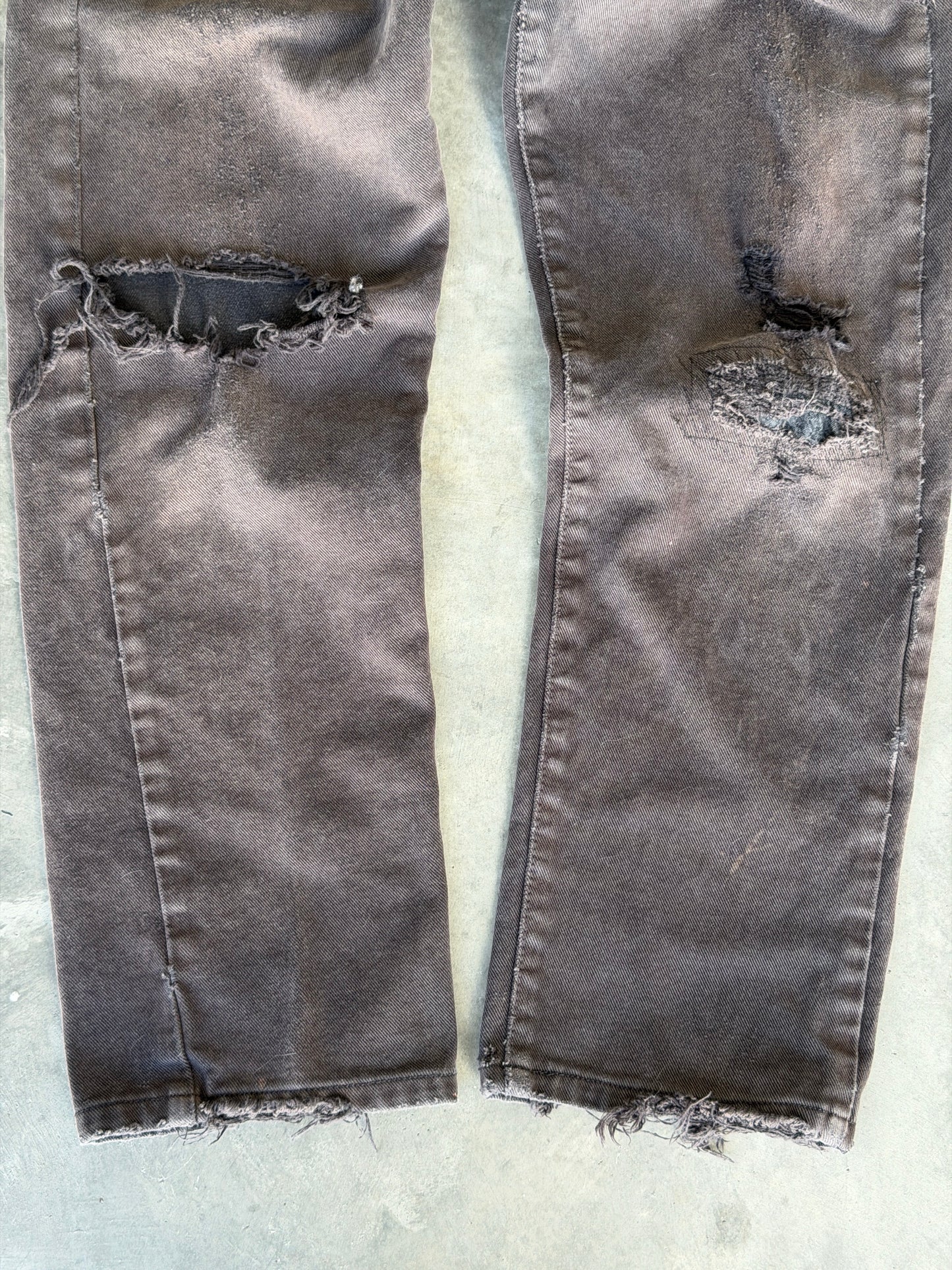 90s thrashed Calvin klien denim