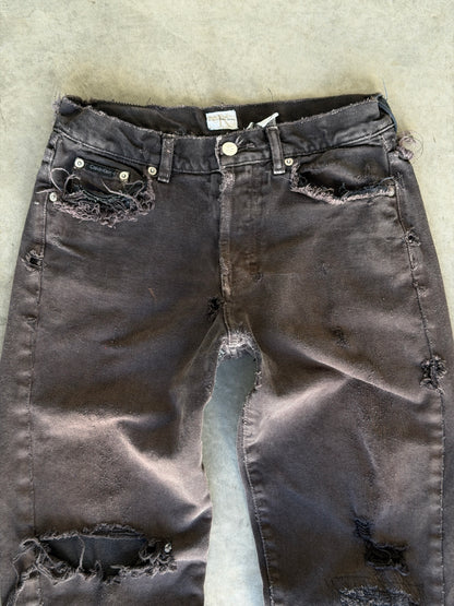 90s thrashed Calvin klien denim