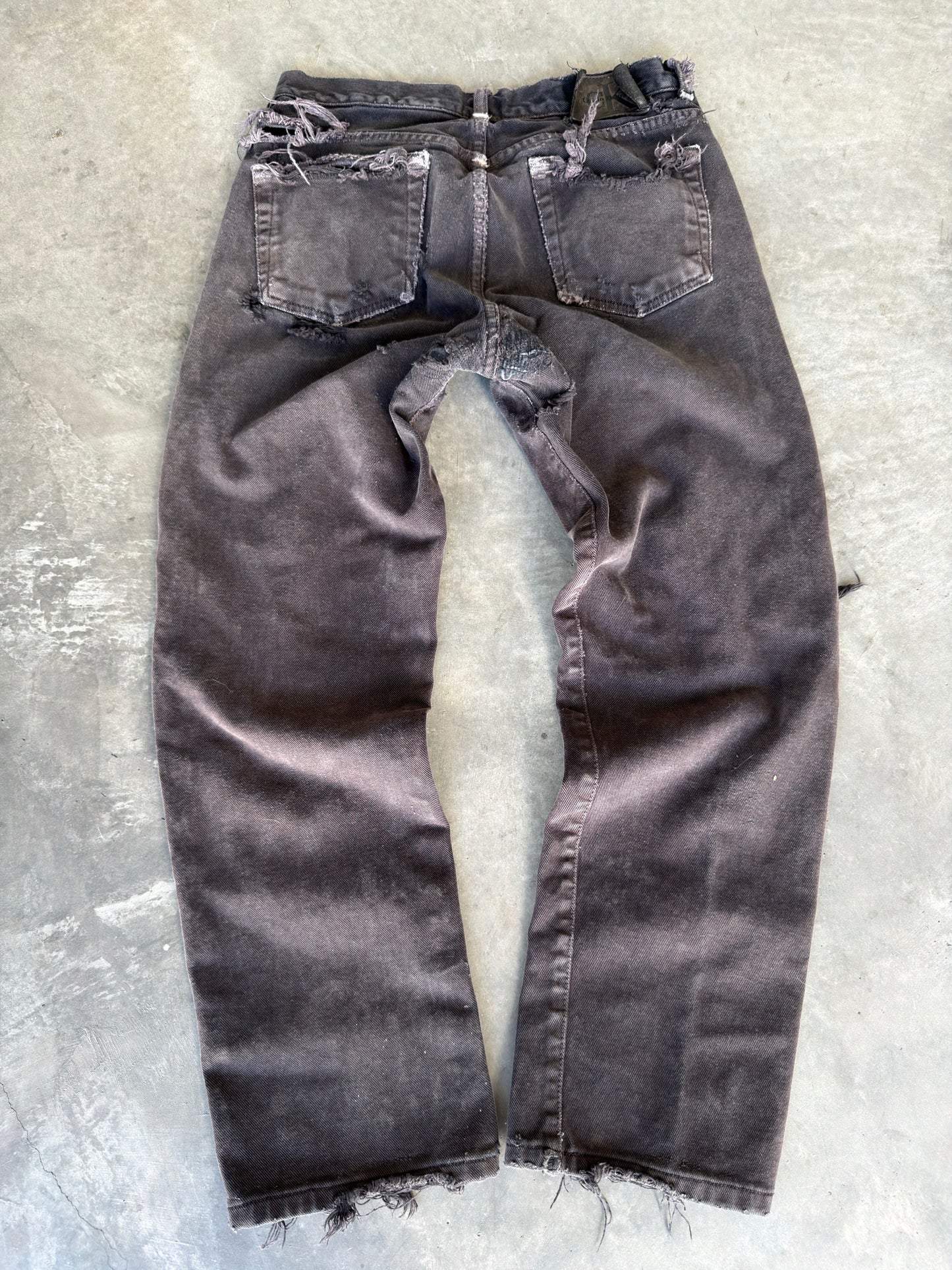 90s thrashed Calvin klien denim