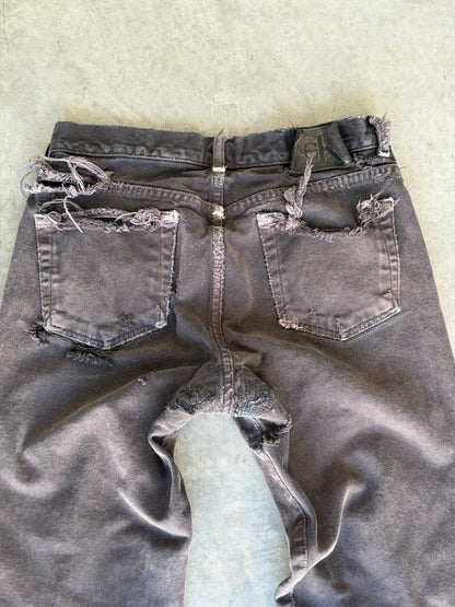 90s thrashed Calvin klien denim