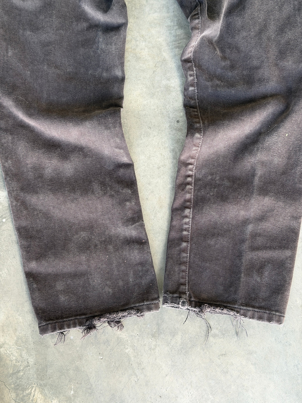 90s thrashed denim