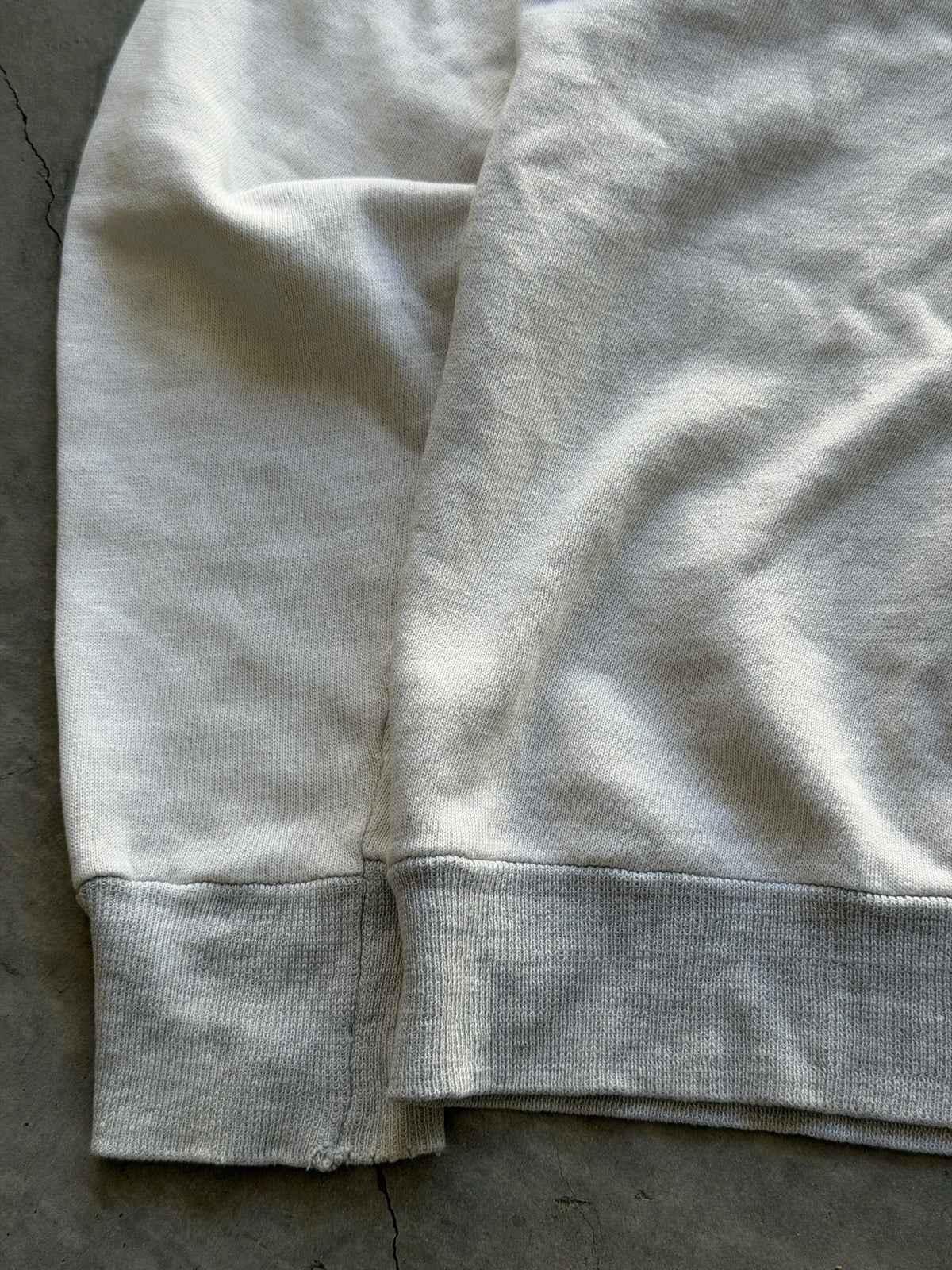 1960s two tone sweatshirt