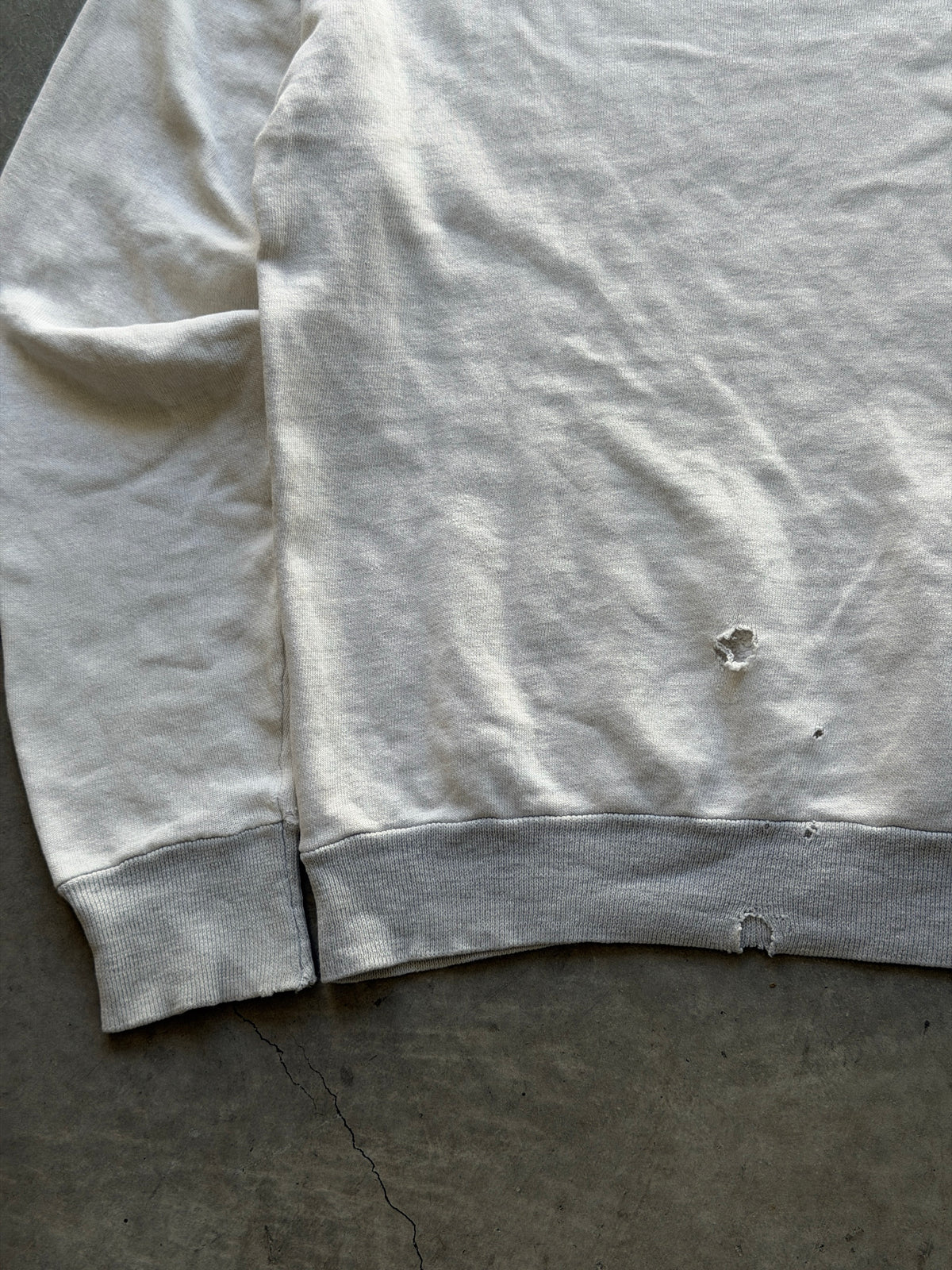 1960s two tone sweatshirt