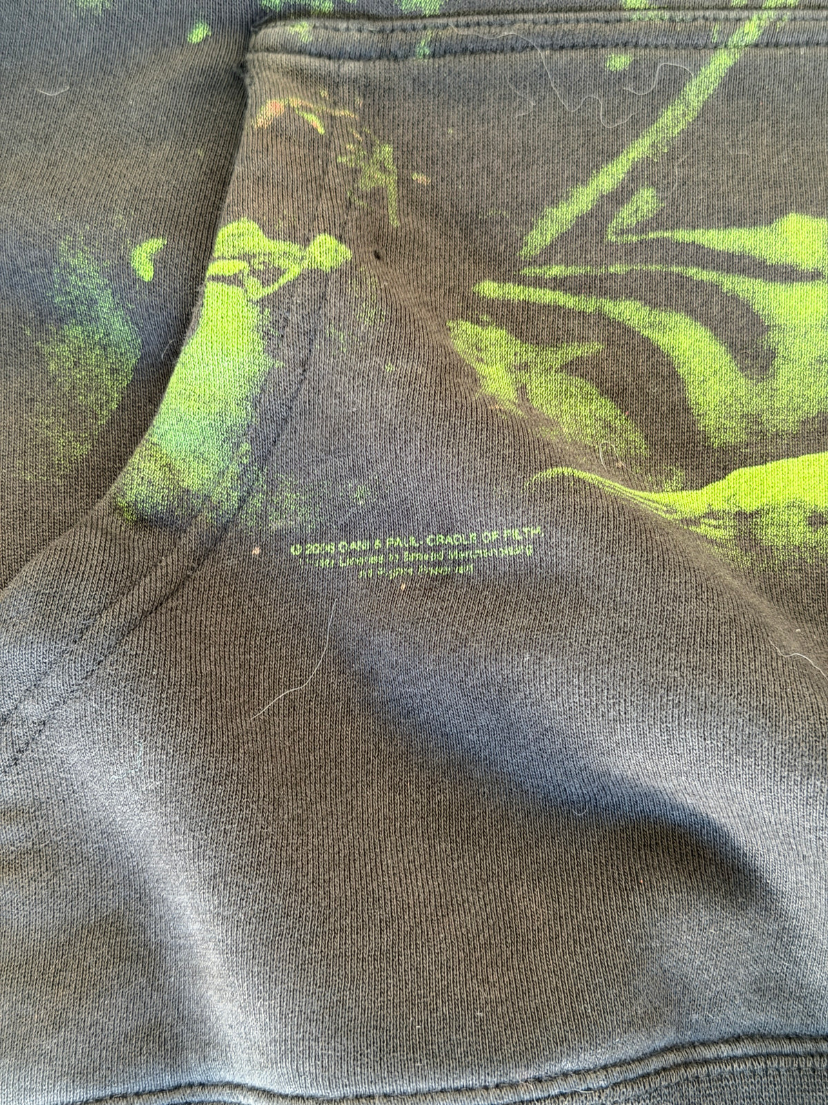 2000’s cradle of filth hoodie