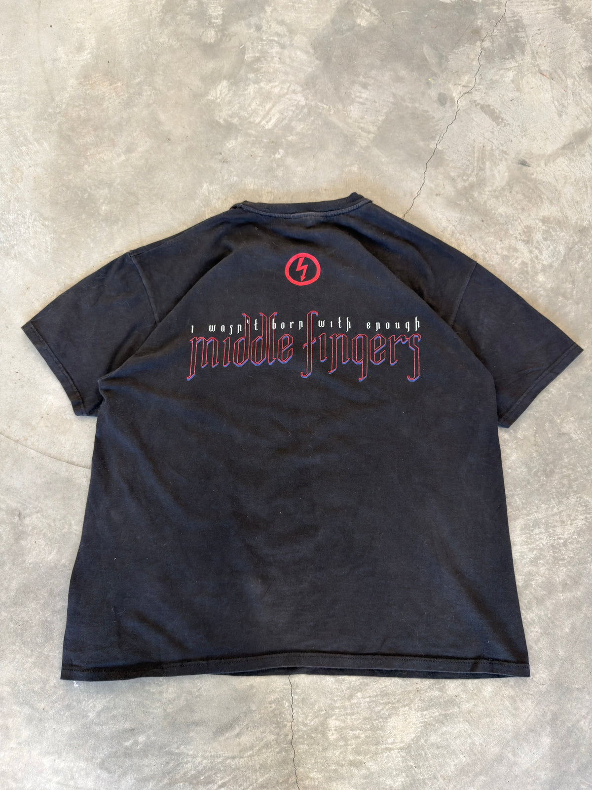 1997 Marilyn Manson “enough middle fingers” tee