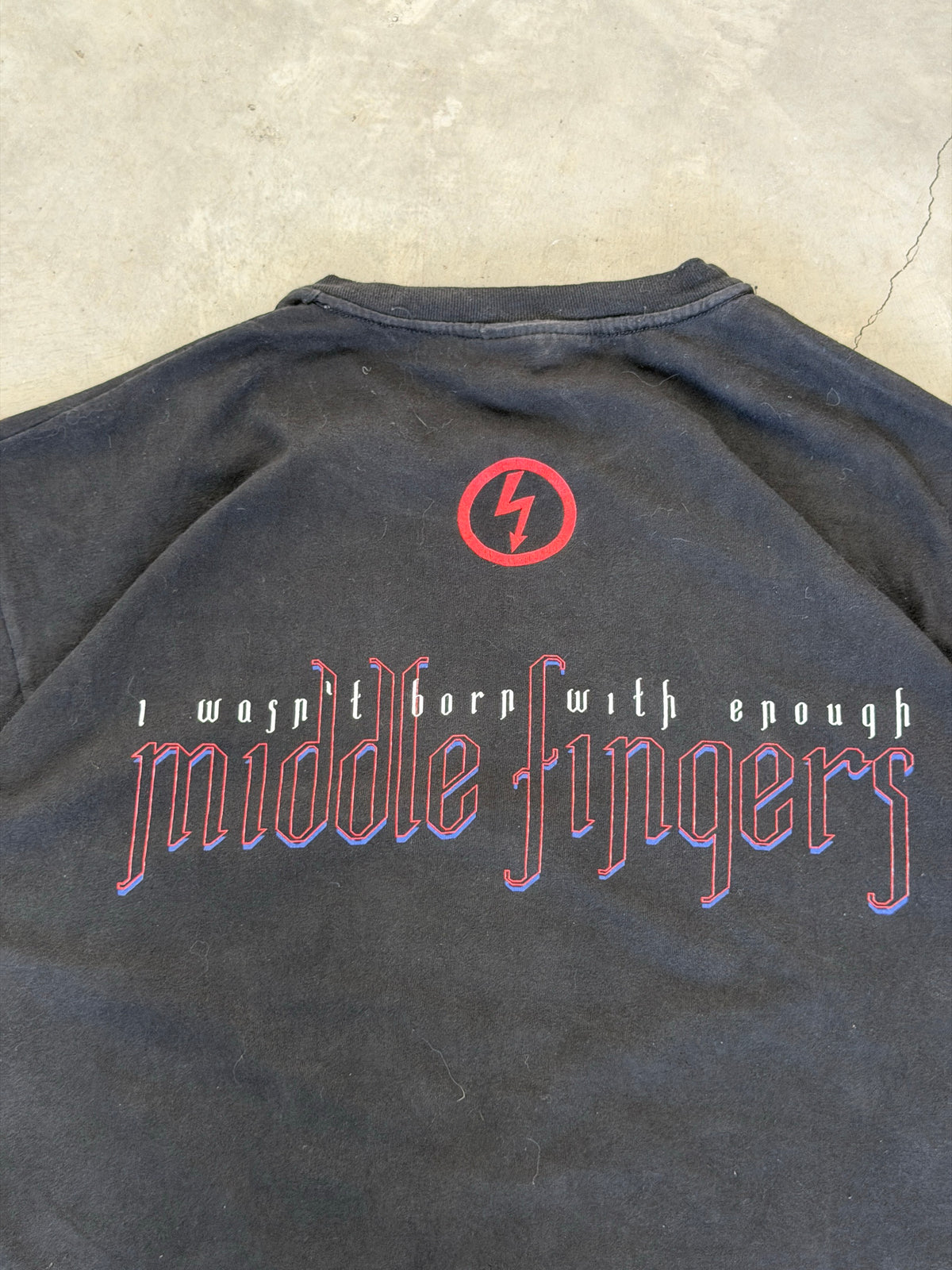 1997 Marilyn Manson “enough middle fingers” tee