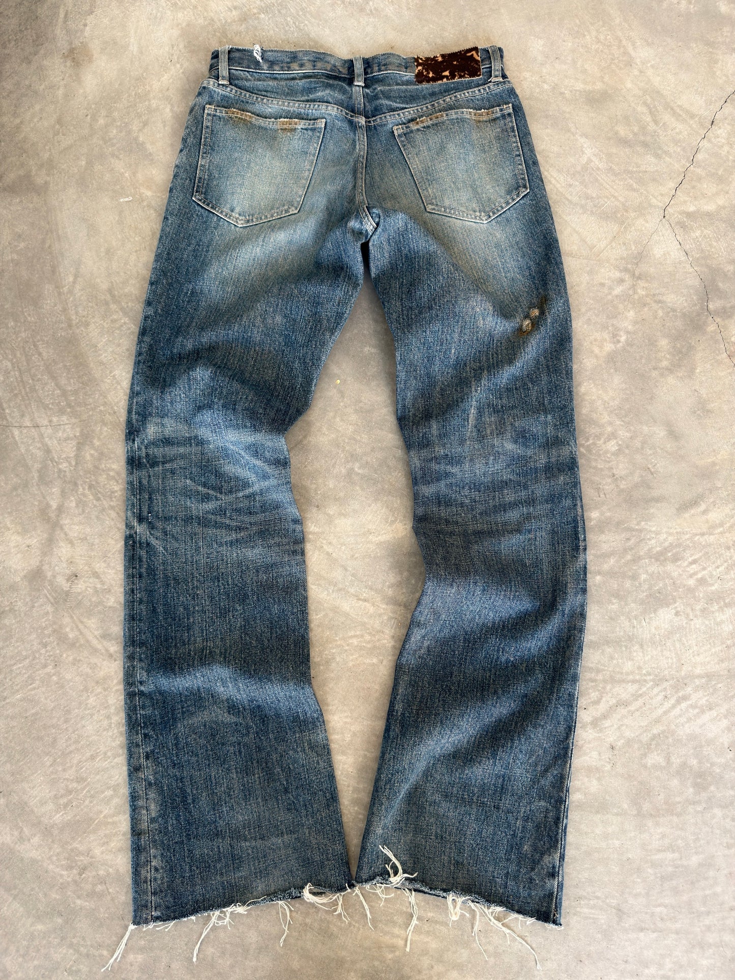 Shellac Japanese denim