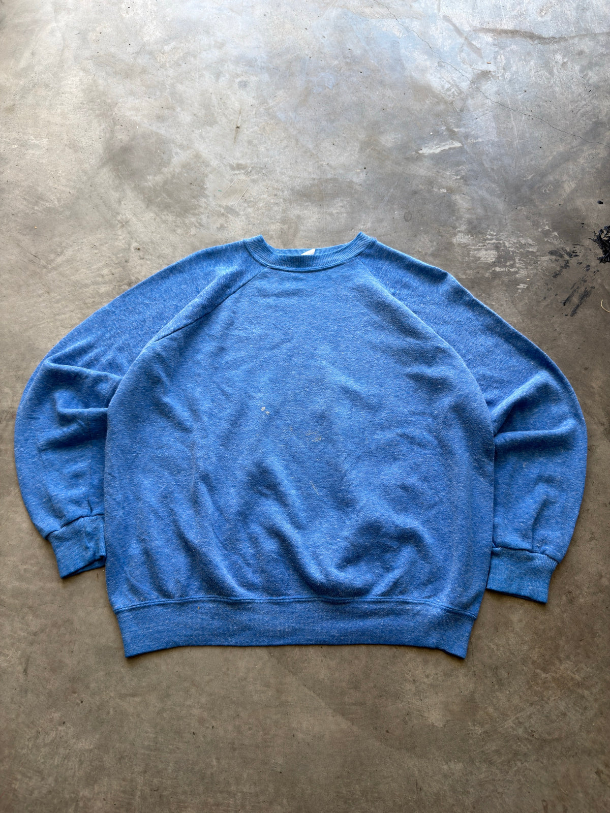 80s blue crewneck