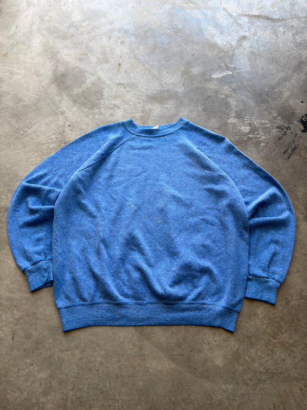 80s blue crewneck