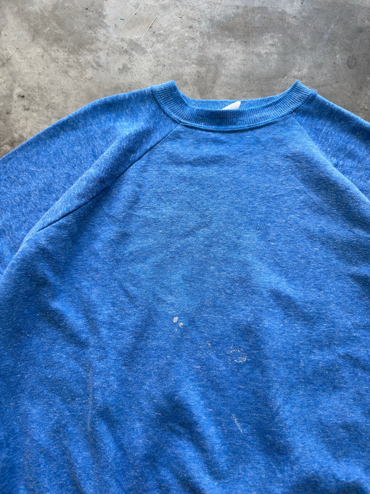 80s blue crewneck