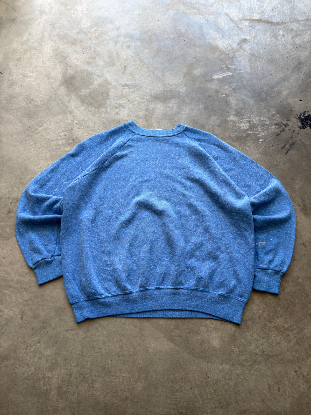 80s blue crewneck