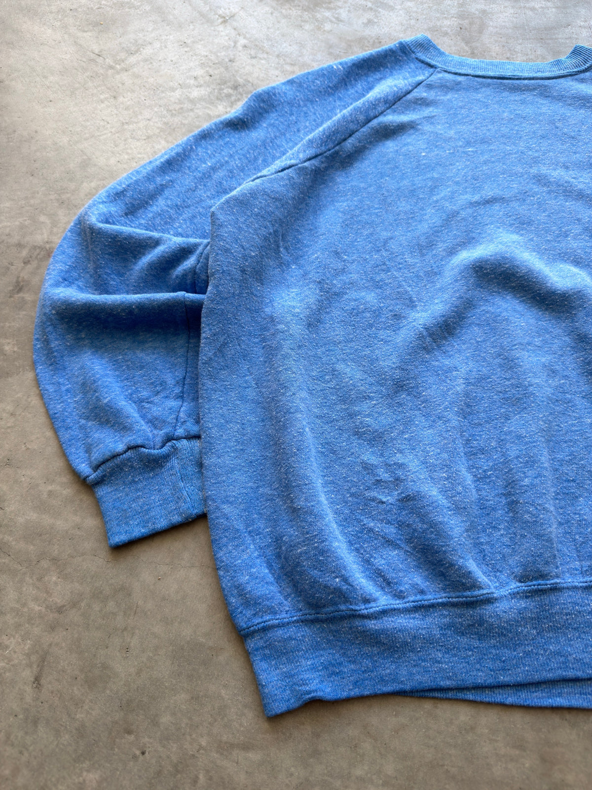 80s blue crewneck