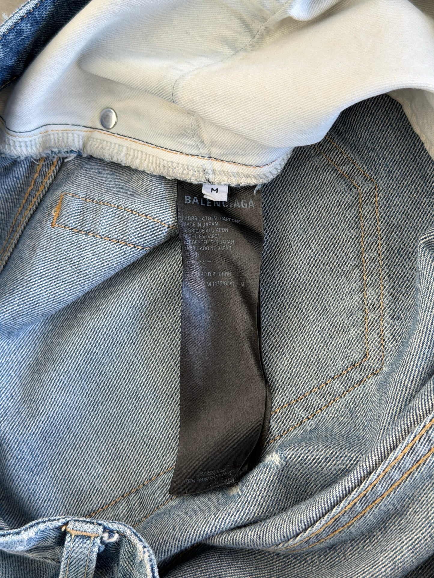 Balenciaga SS23 mudshow denim
