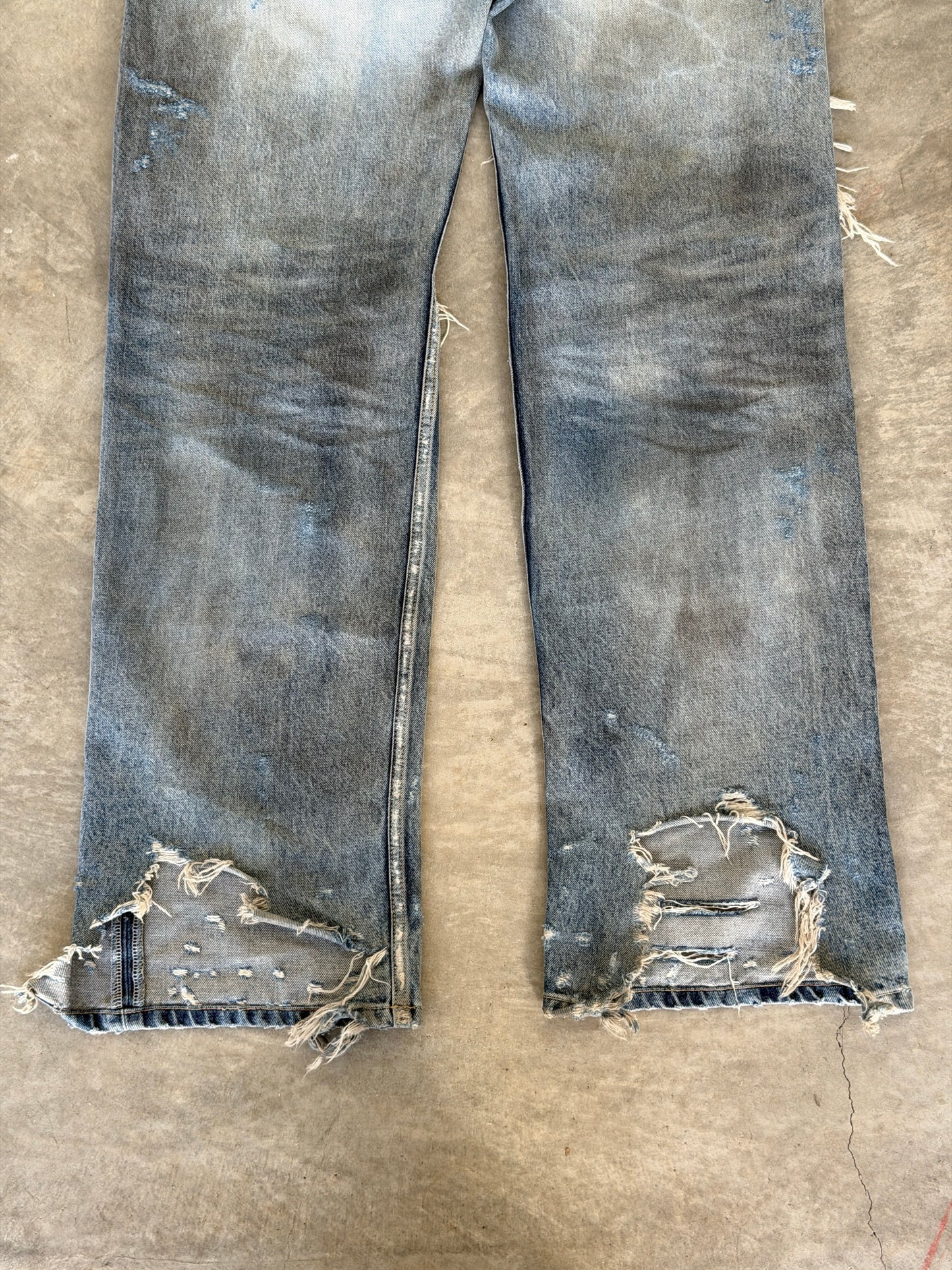 Balenciaga SS23 mudshow denim