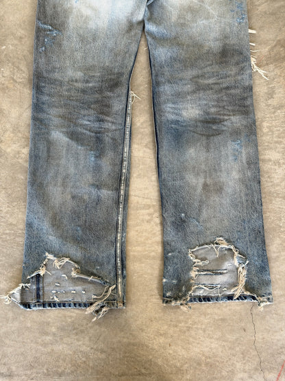 Balenciaga SS23 mudshow denim