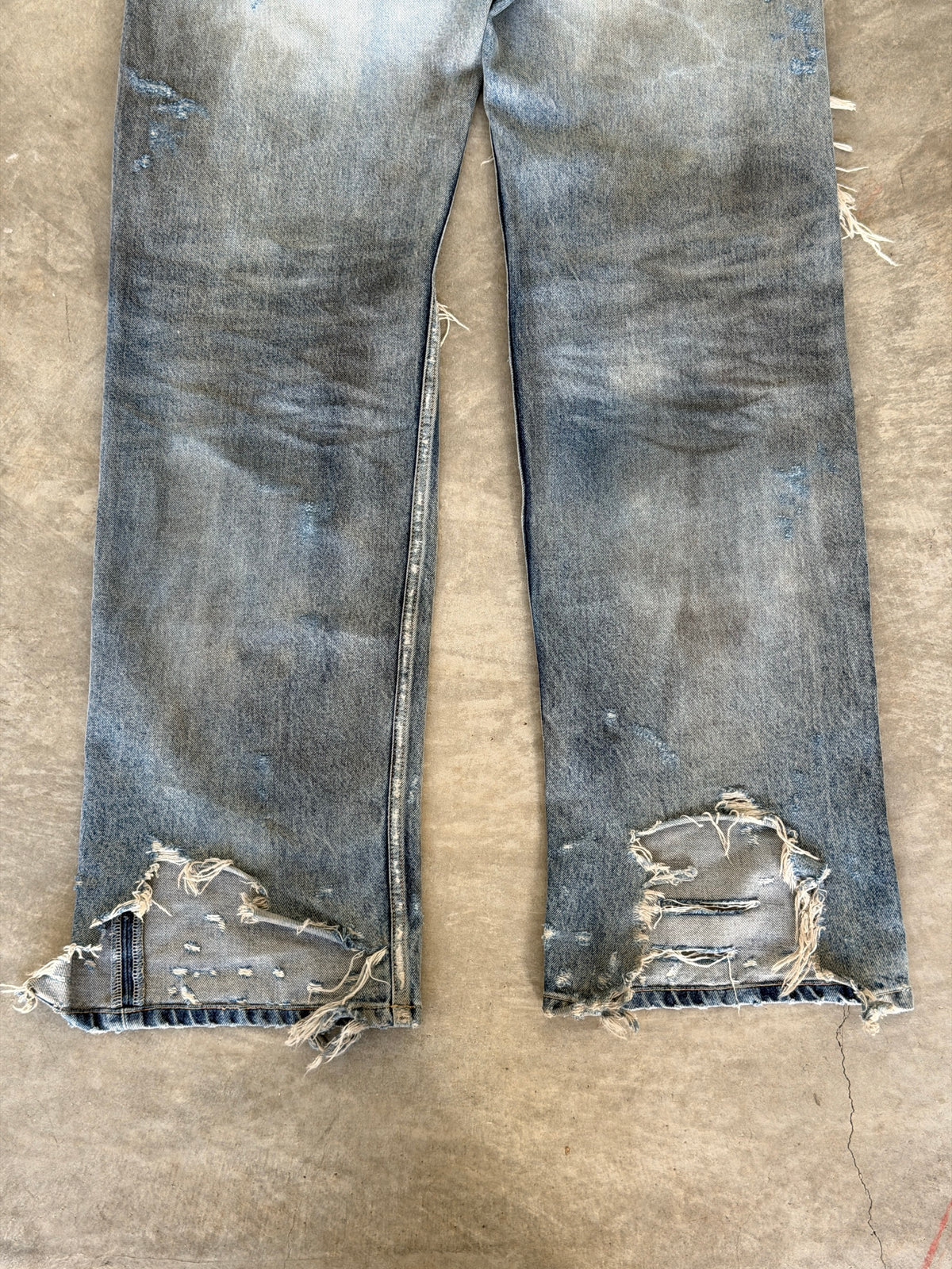 Balenciaga SS23 mudshow denim