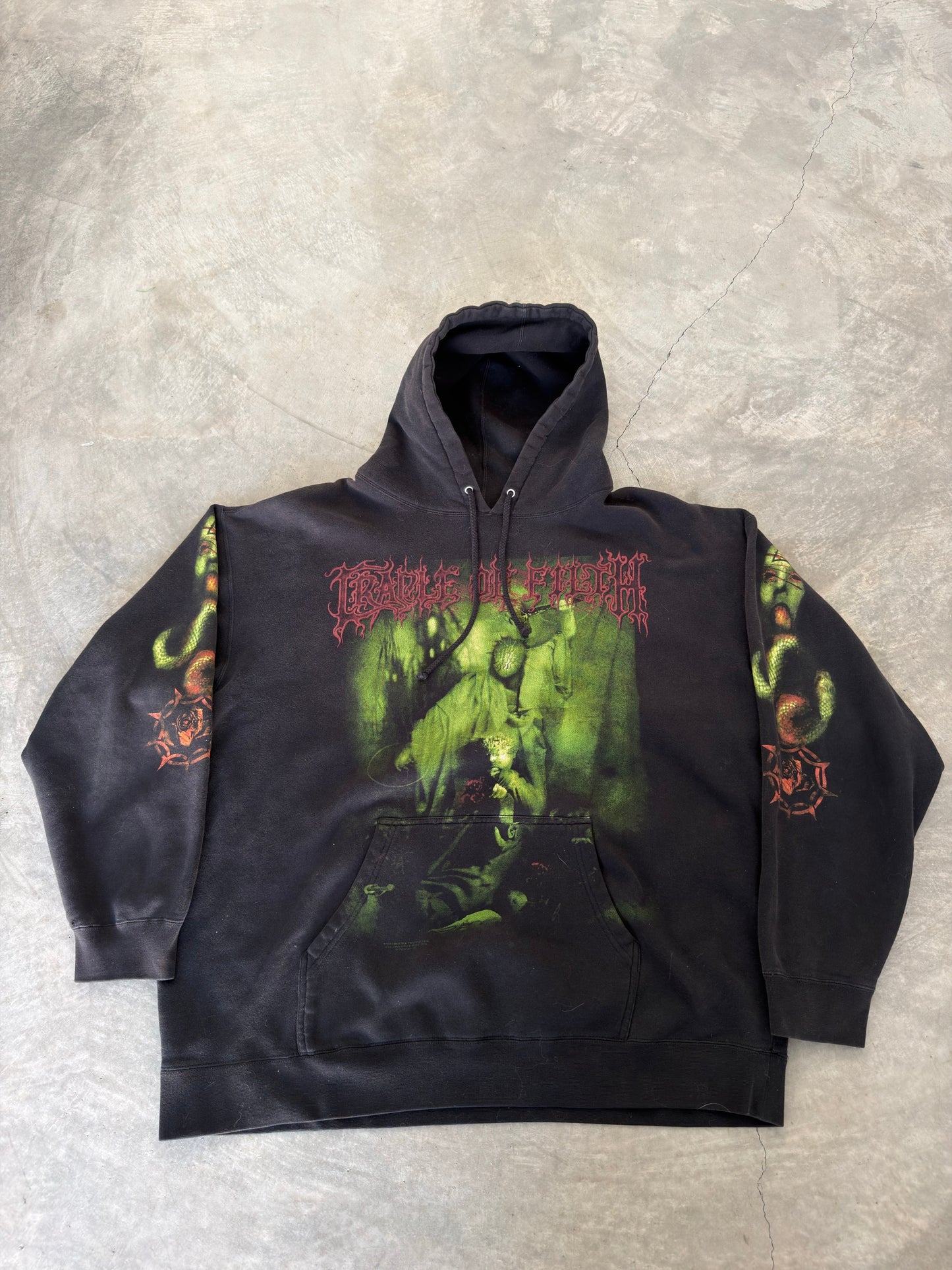 2000’s cradle of filth hoodie