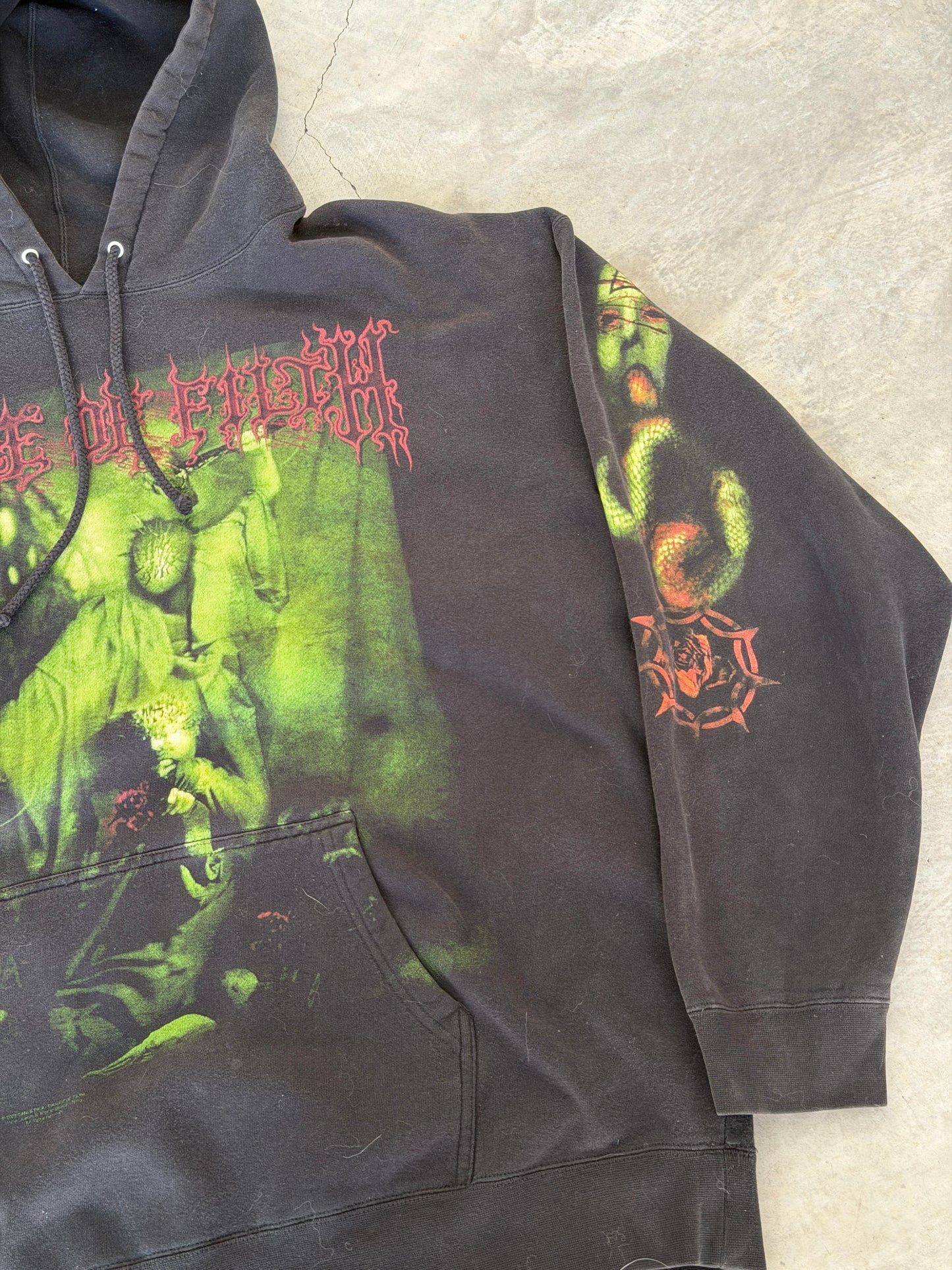 2000’s cradle of filth hoodie