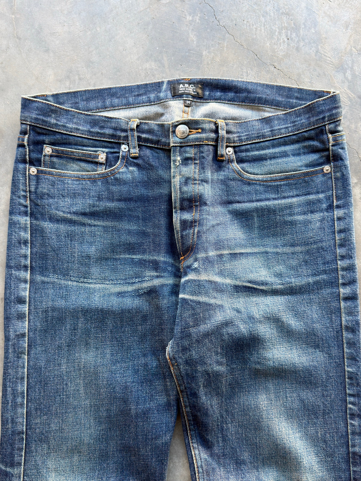 vintage slevedge denim