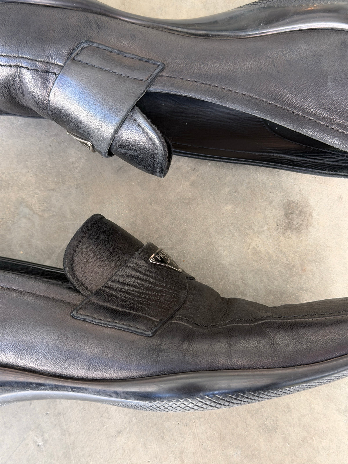 vintage sport loafers
