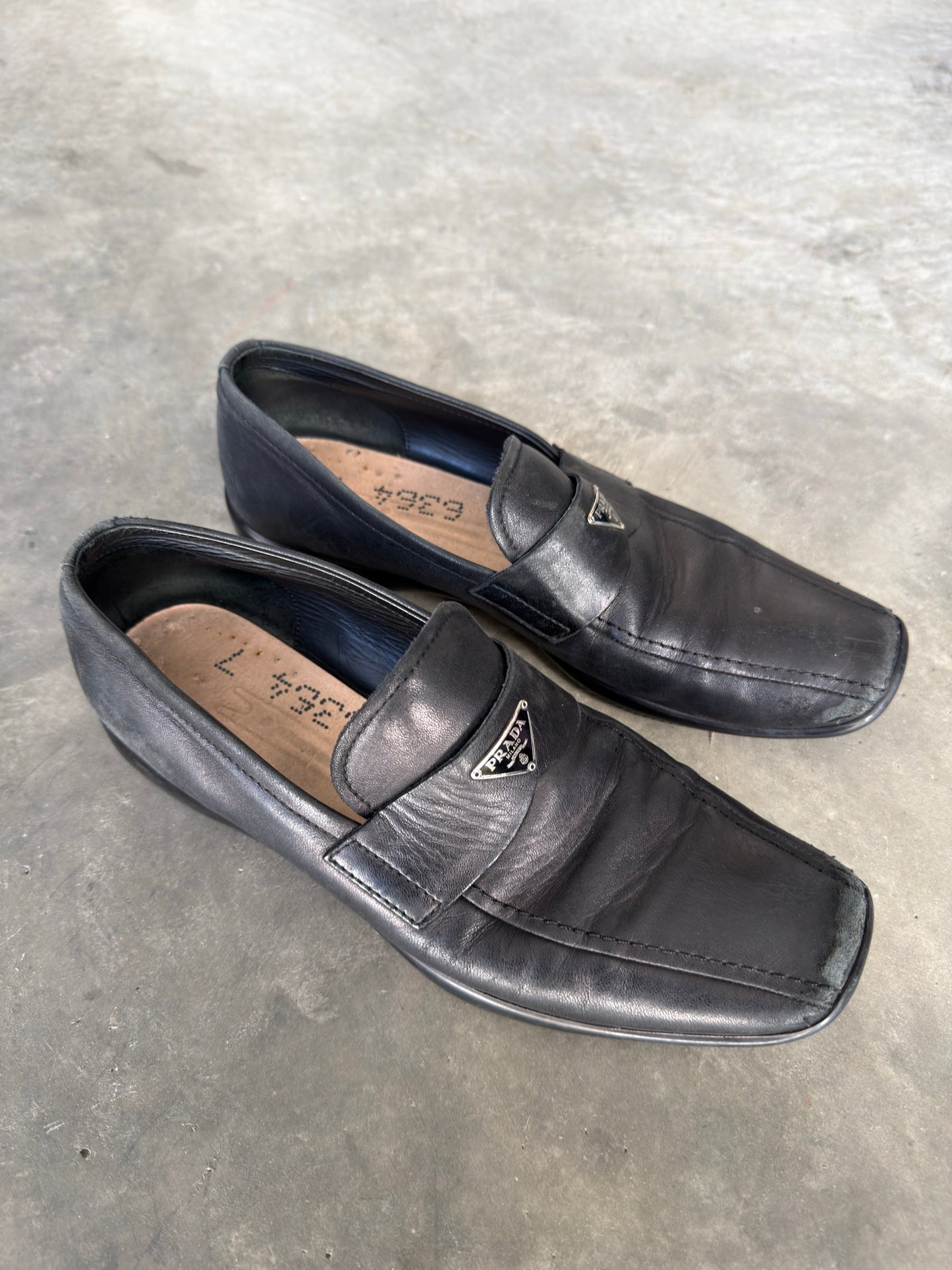 vintage sport prada loafers