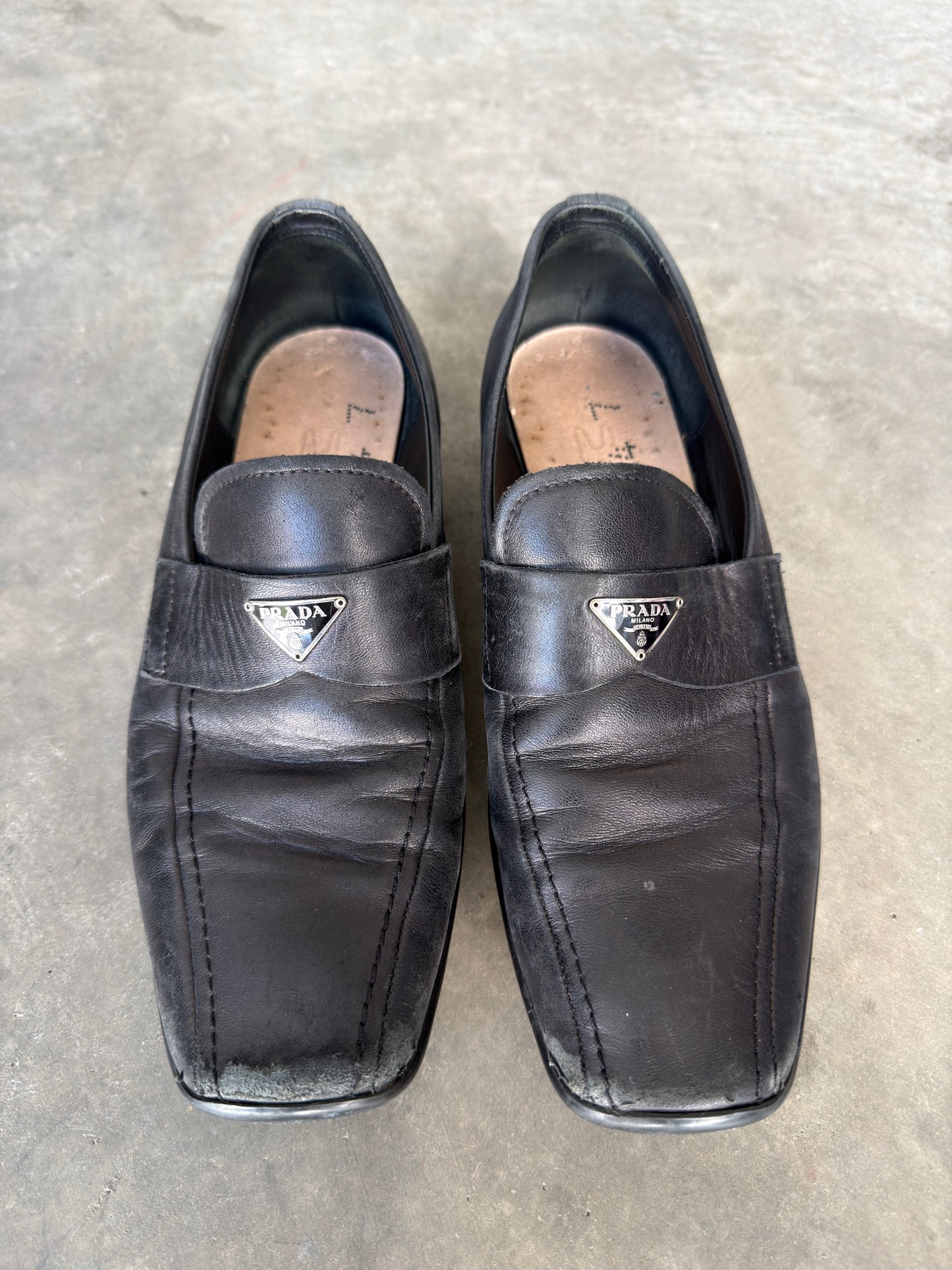 vintage sport prada loafers