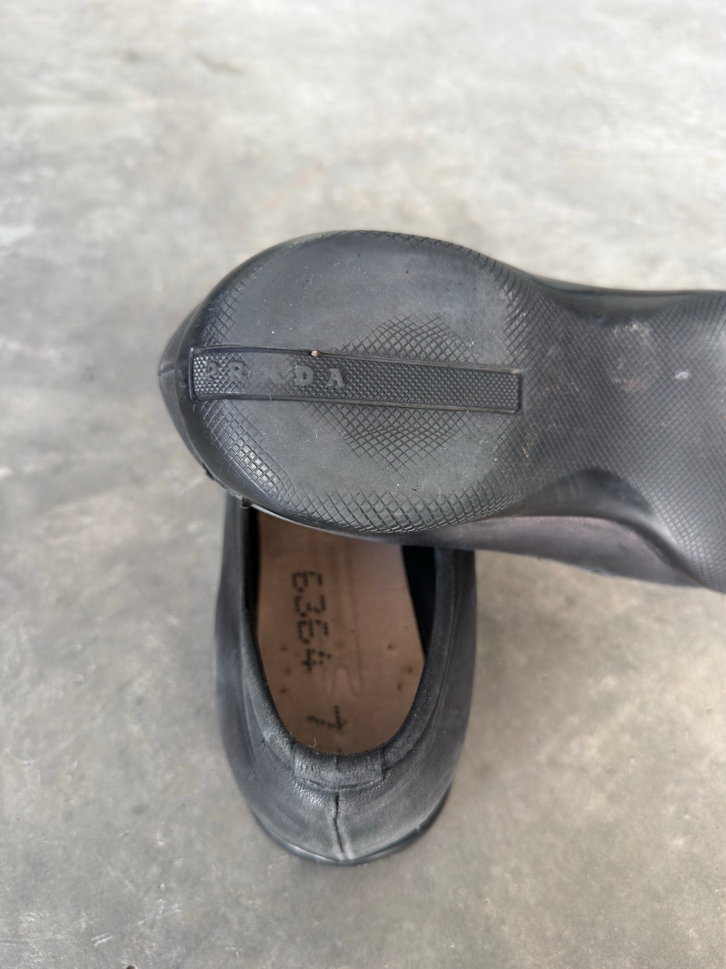 vintage sport prada loafers