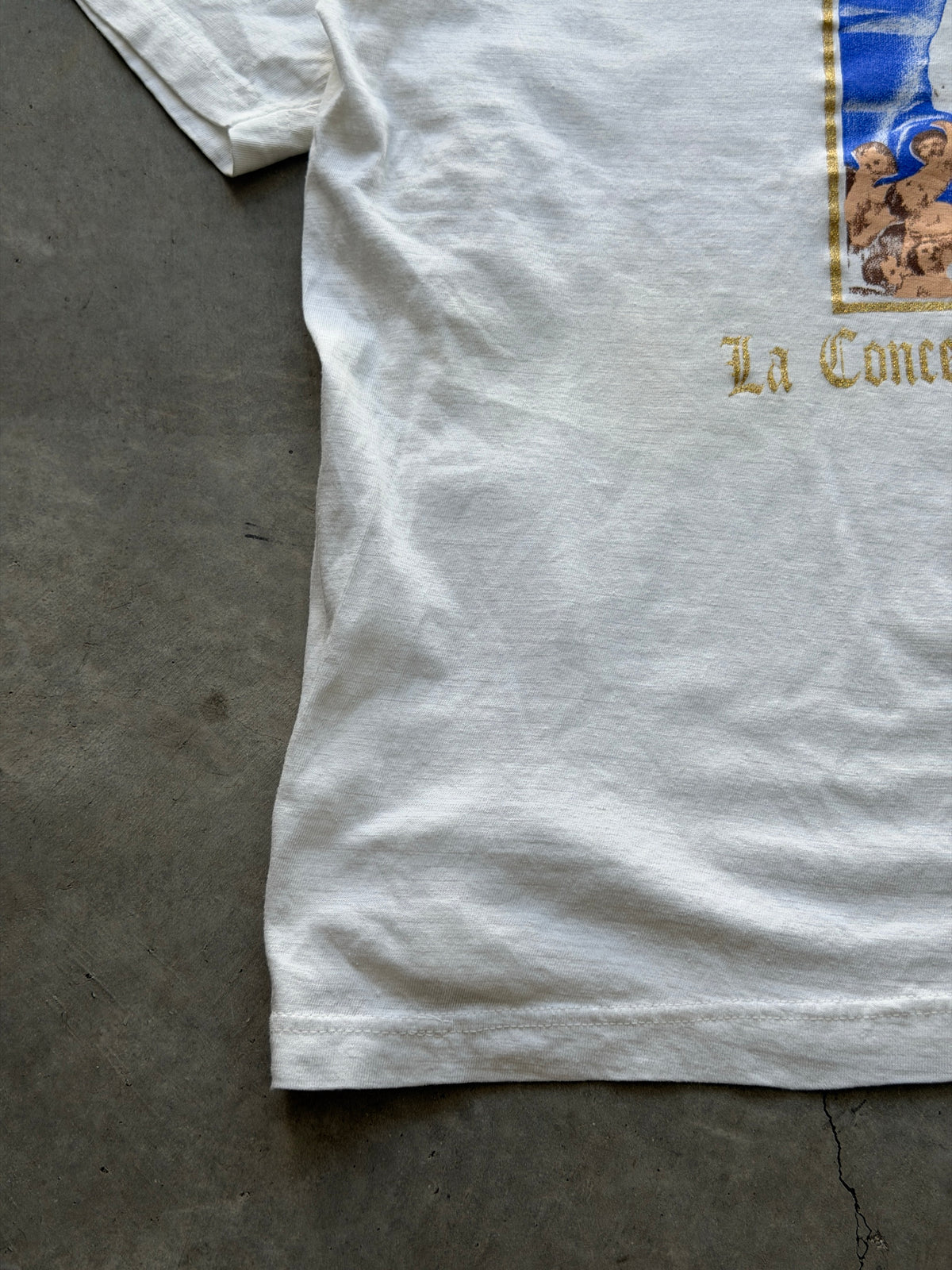 Virgin Mary white tee
