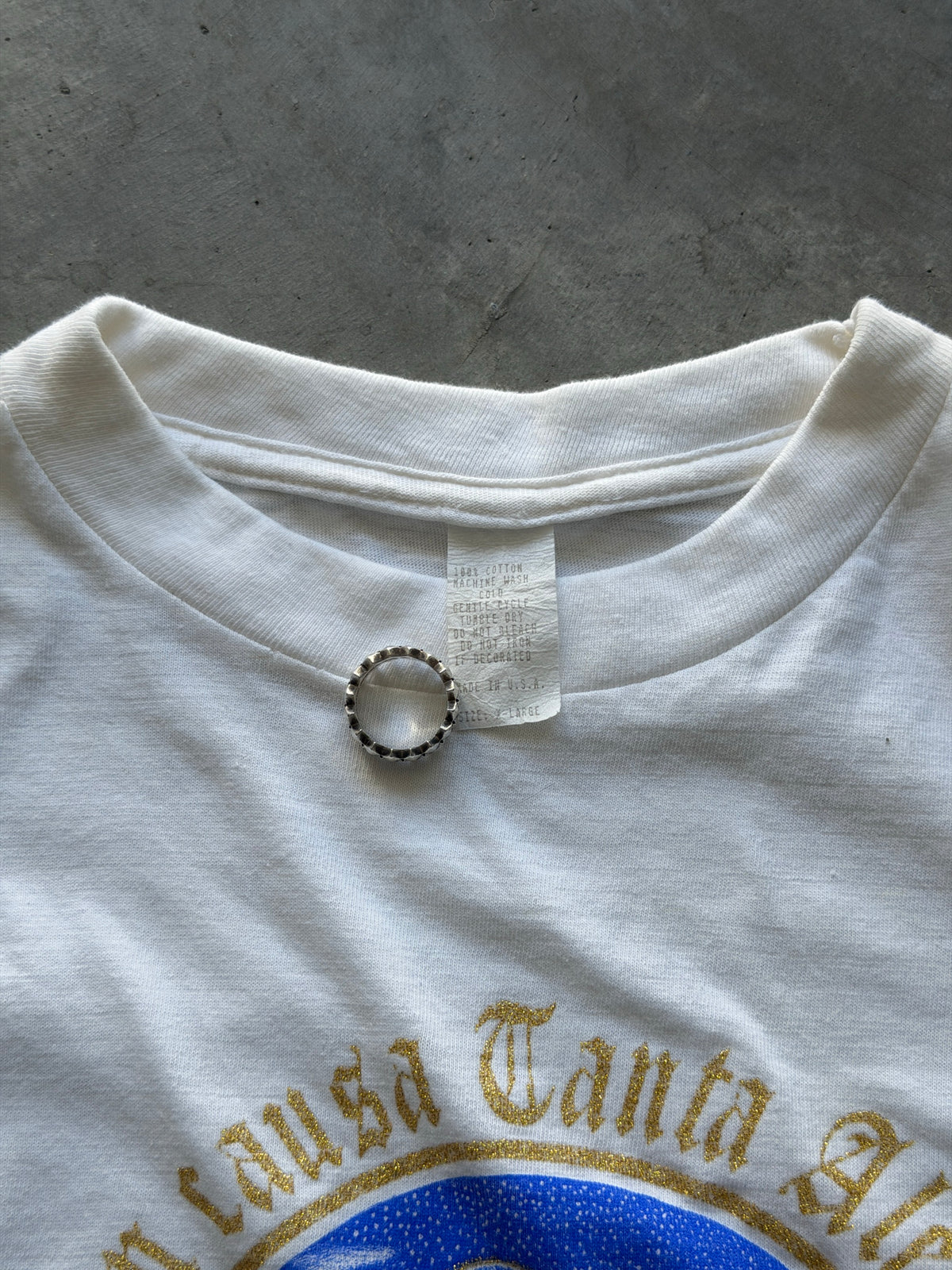 Virgin Mary white tee